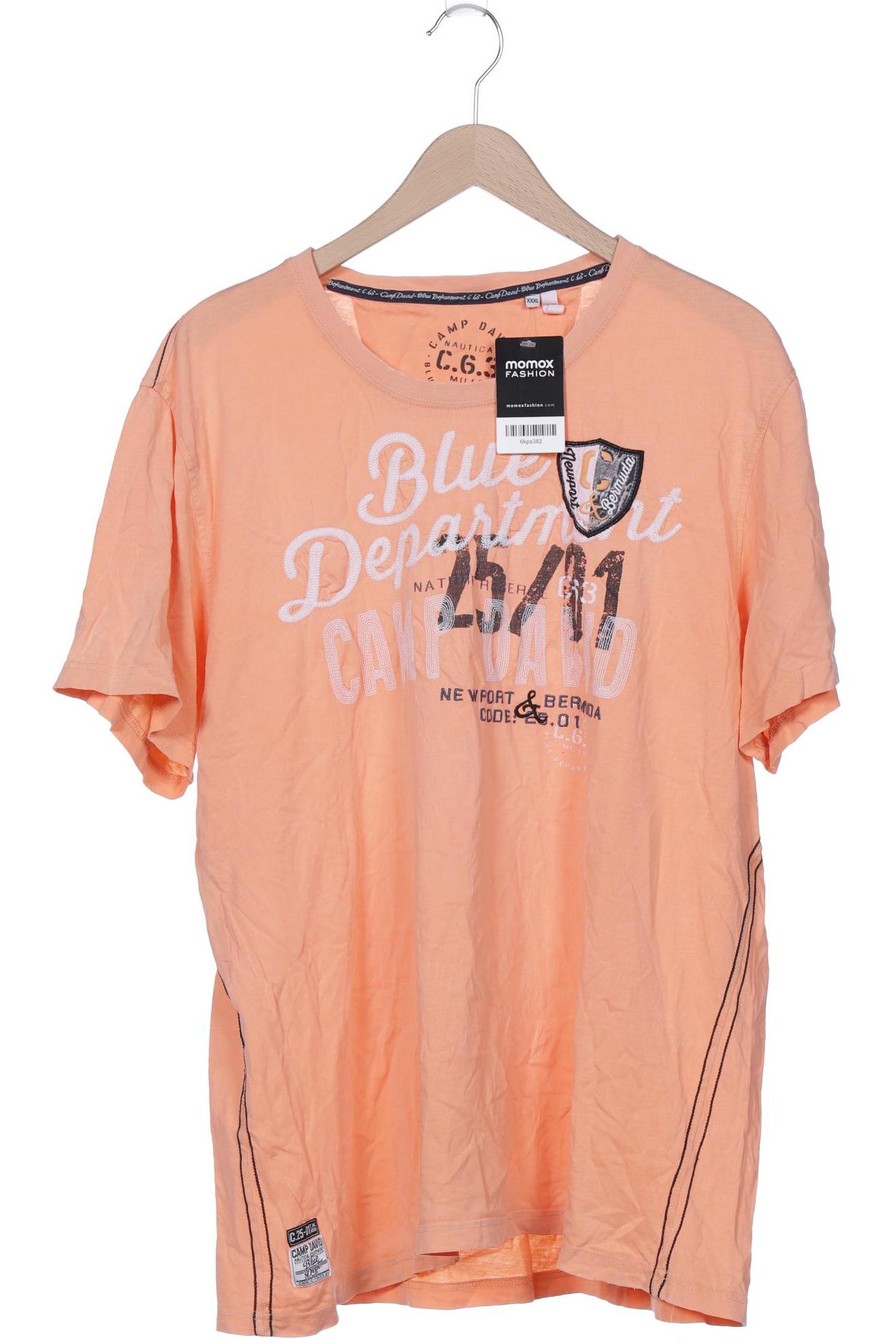 

Camp David Herren T-Shirt, orange, Gr. 58