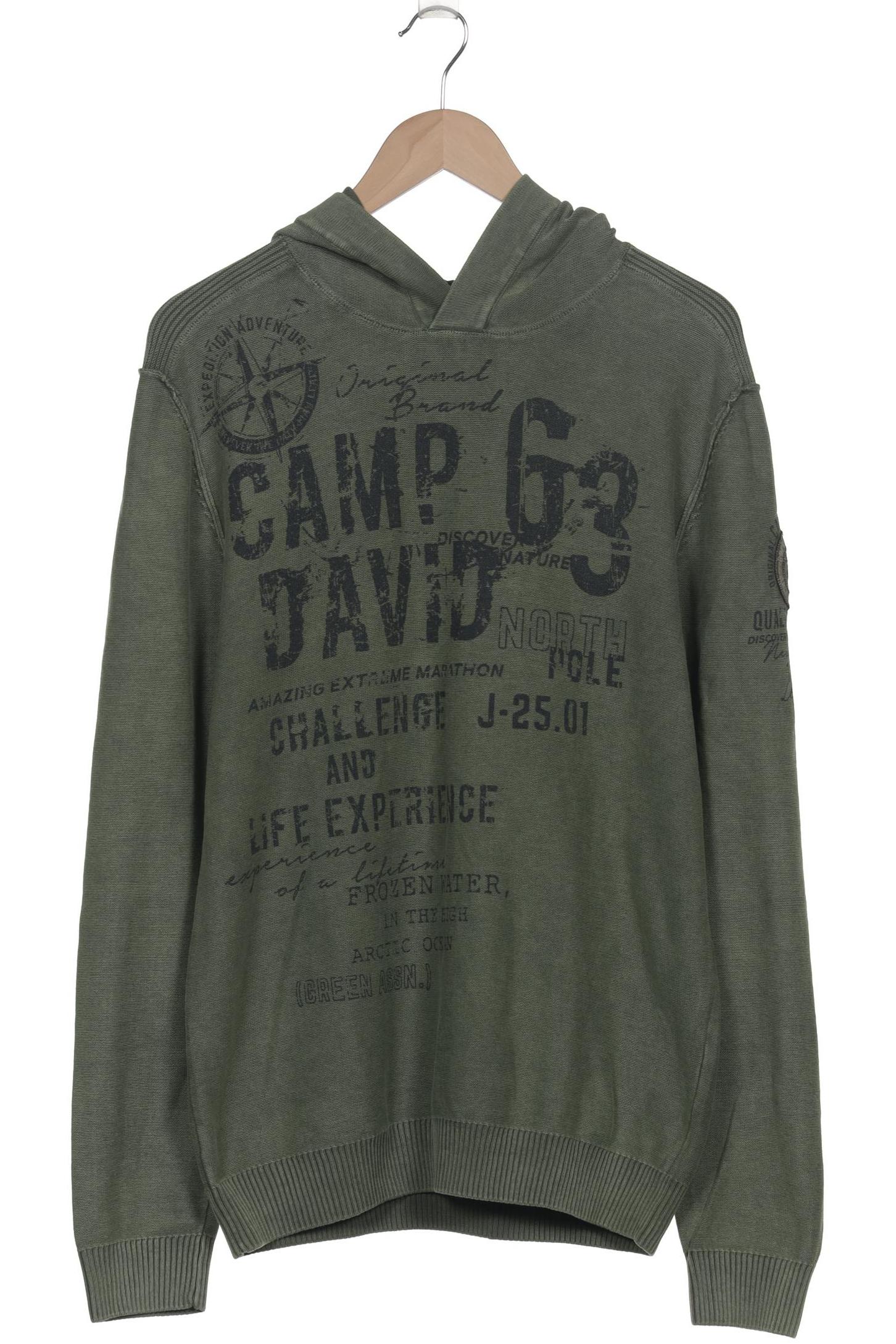 

Camp David Herren Kapuzenpullover, grün, Gr. 52