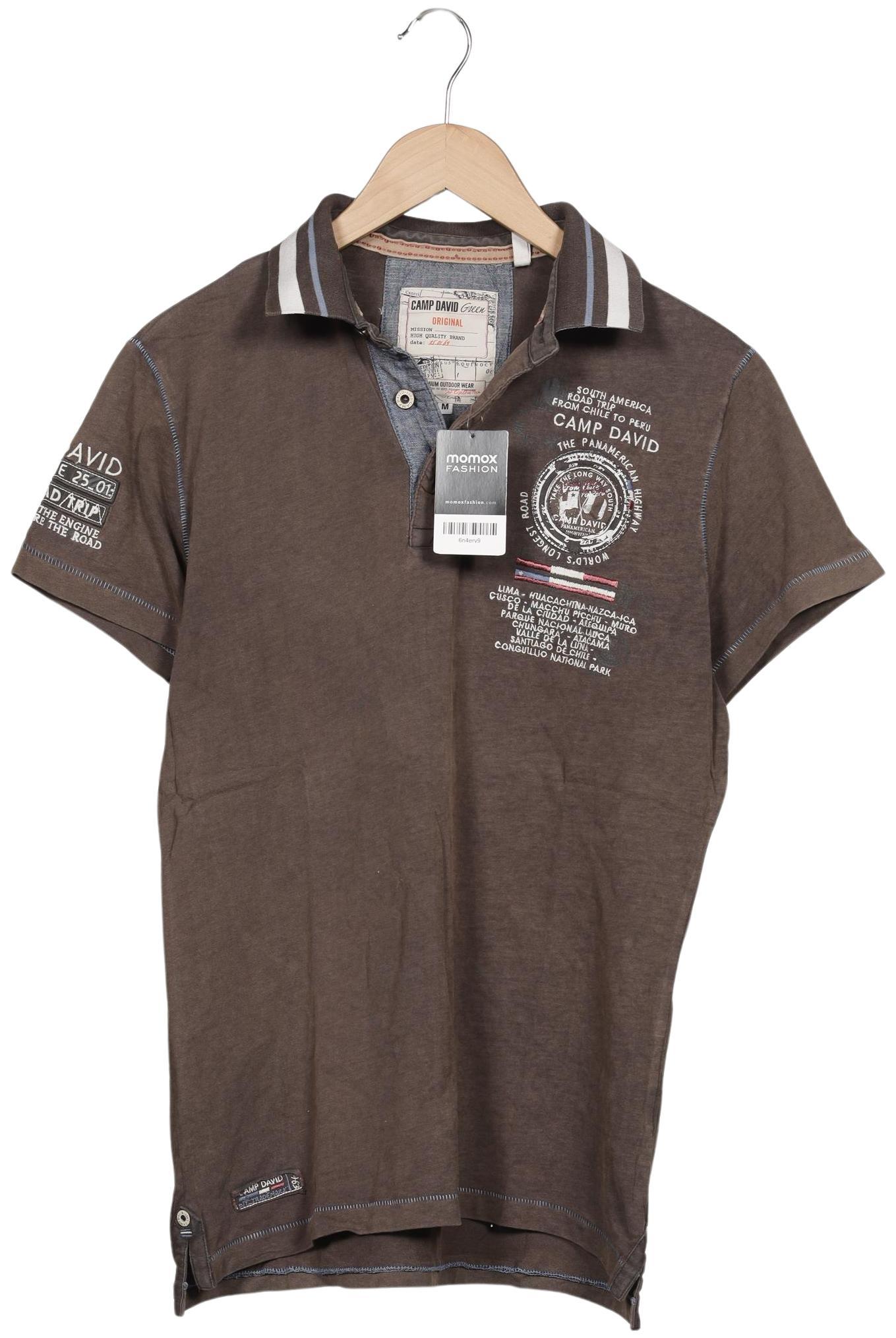 

Camp David Herren Poloshirt, grau, Gr. 48