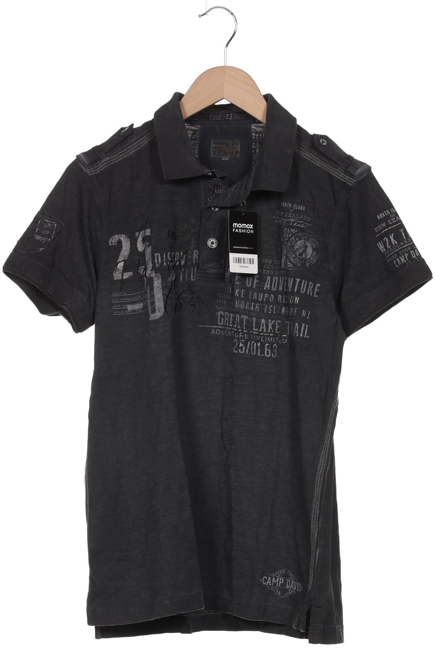 

Camp David Herren Poloshirt, grau, Gr. 48