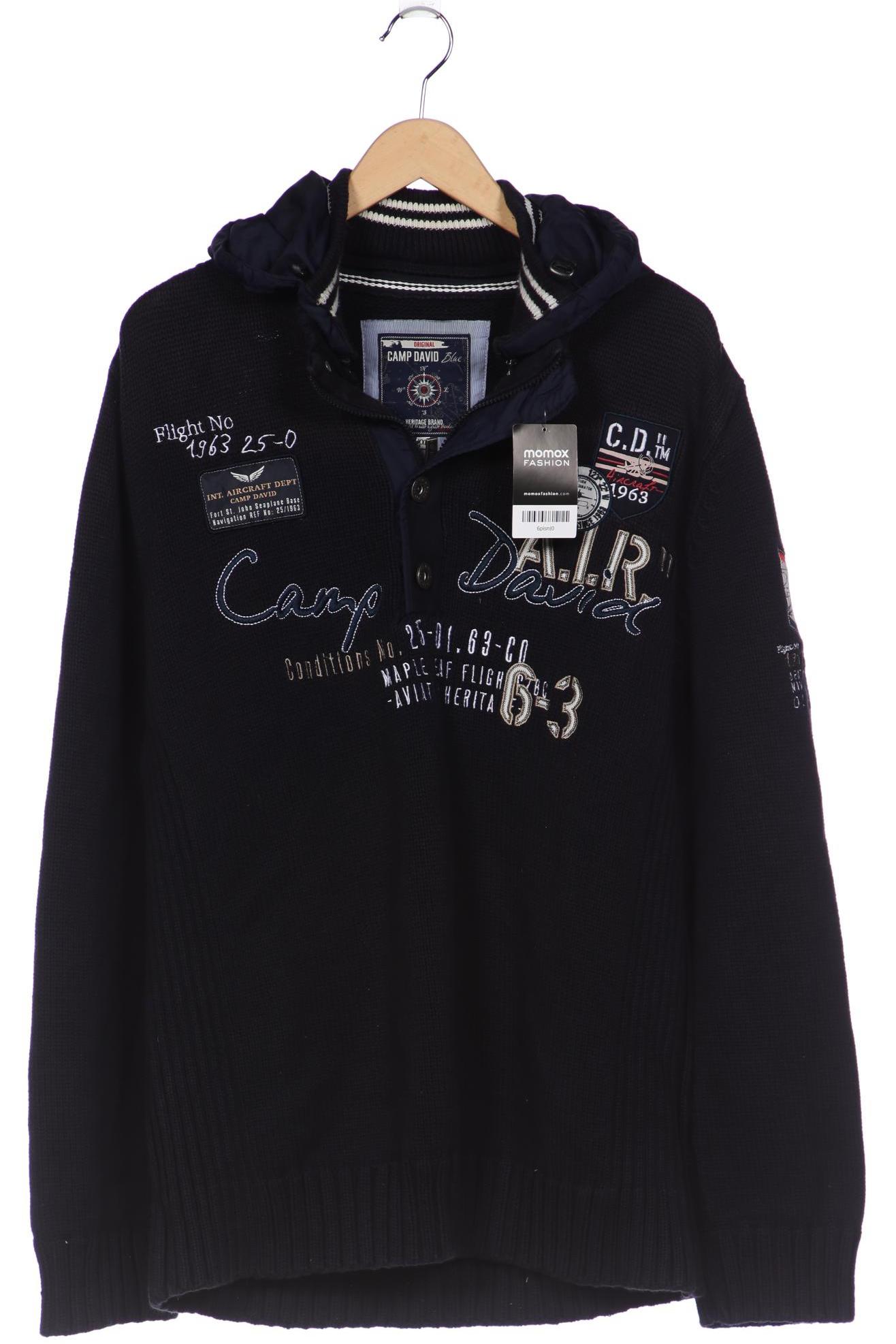 

Camp David Herren Pullover, marineblau, Gr. 56