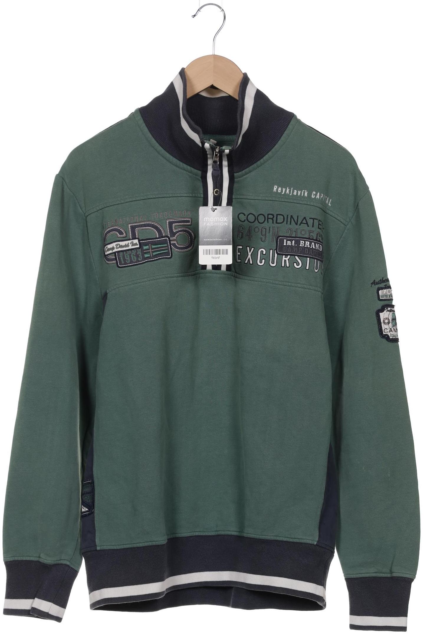 

Camp David Herren Sweatshirt, grün, Gr. 52