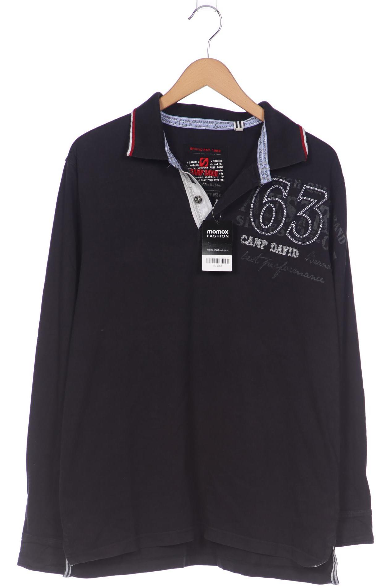 

Camp David Herren Poloshirt, grau, Gr. 48