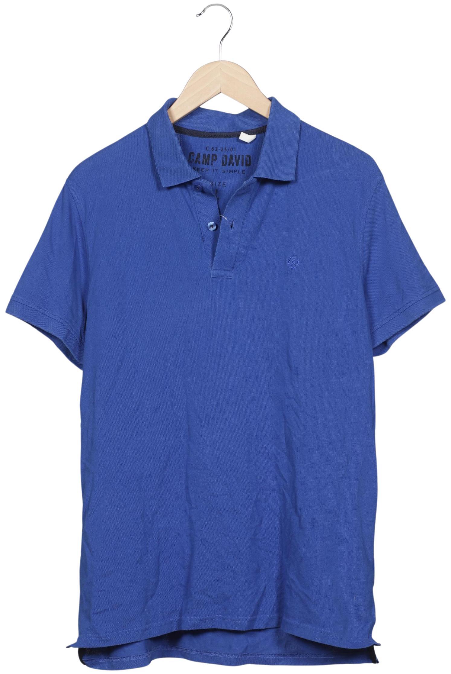 

Camp David Herren Poloshirt, blau, Gr. 52