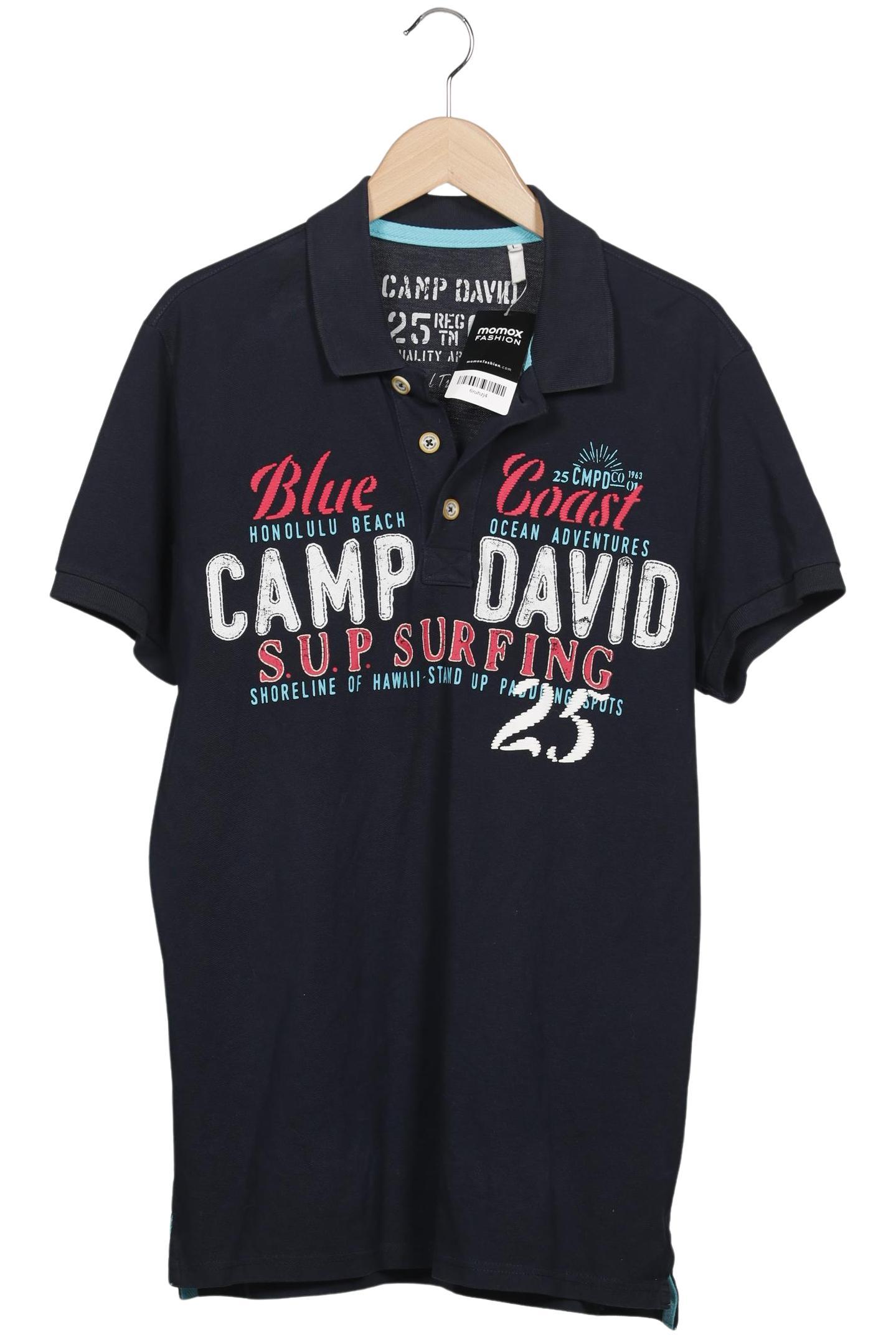 

Camp David Herren Poloshirt, marineblau, Gr. 52