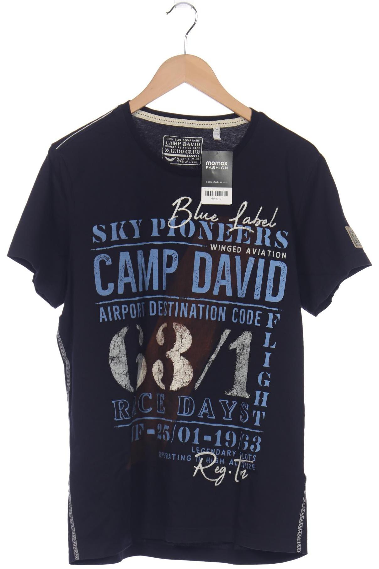 

Camp David Herren T-Shirt, marineblau, Gr. 52