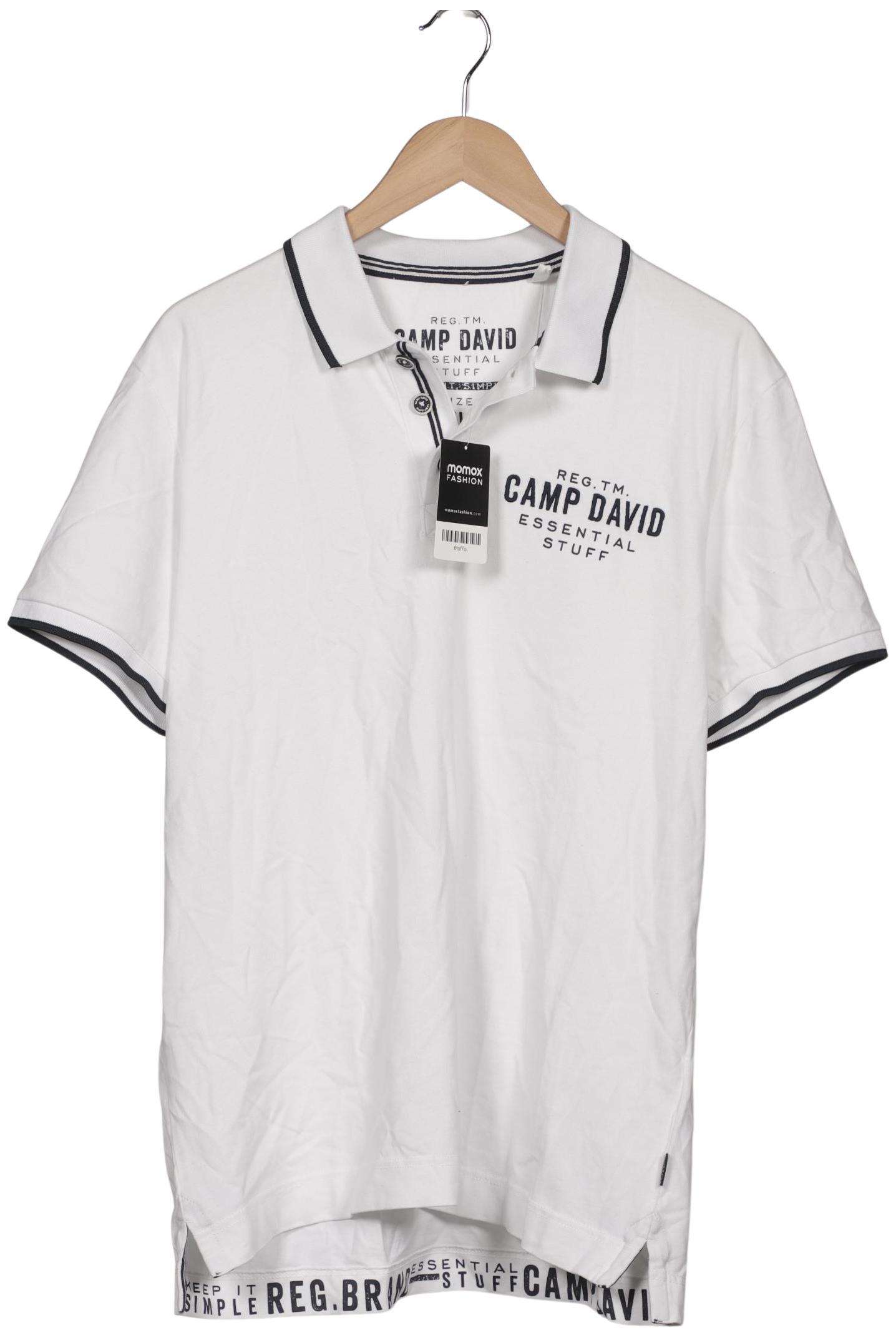 

Camp David Herren Poloshirt, weiß, Gr. 54