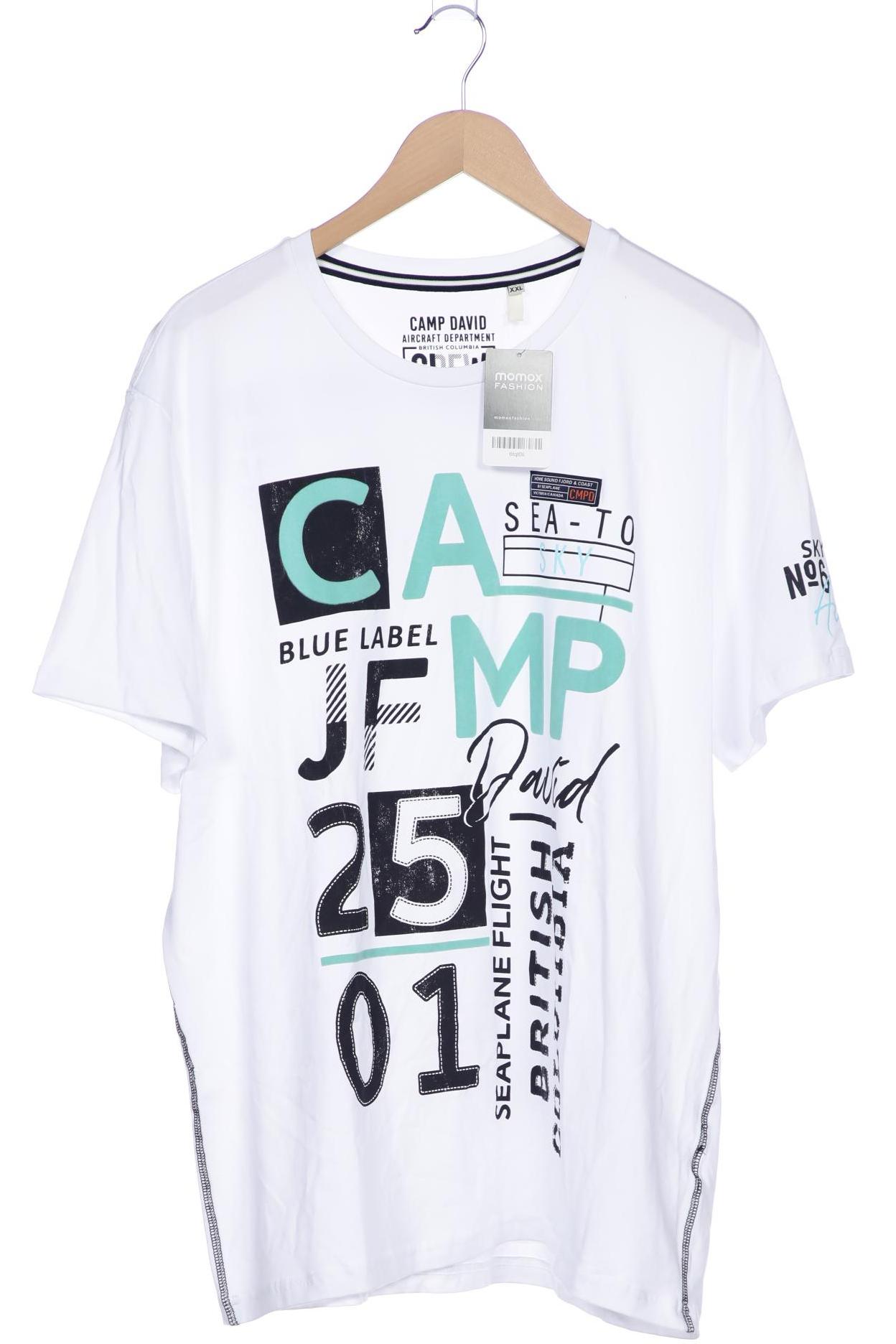 

Camp David Herren T-Shirt, weiß, Gr. 56