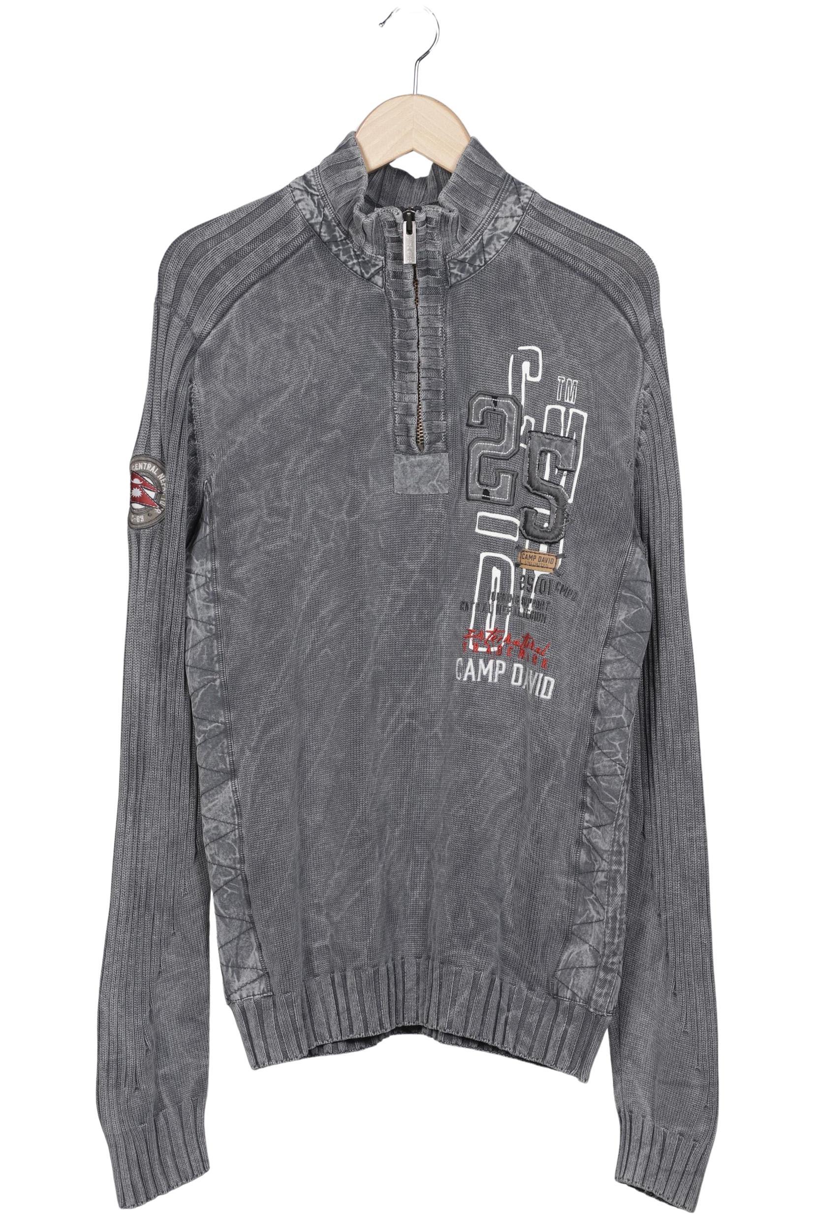 

Camp David Herren Pullover, grau, Gr. 48