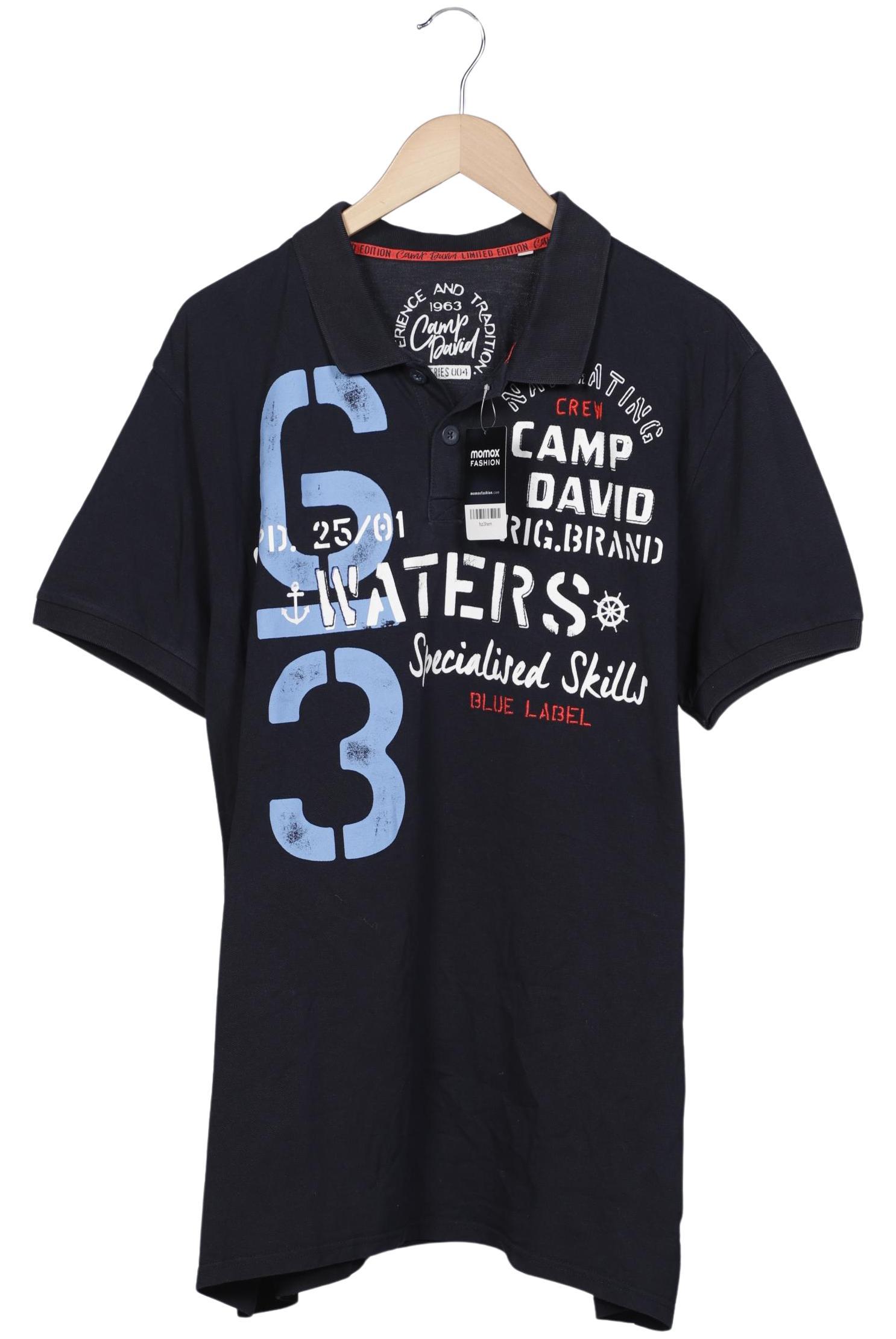 

Camp David Herren Poloshirt, marineblau, Gr. 58