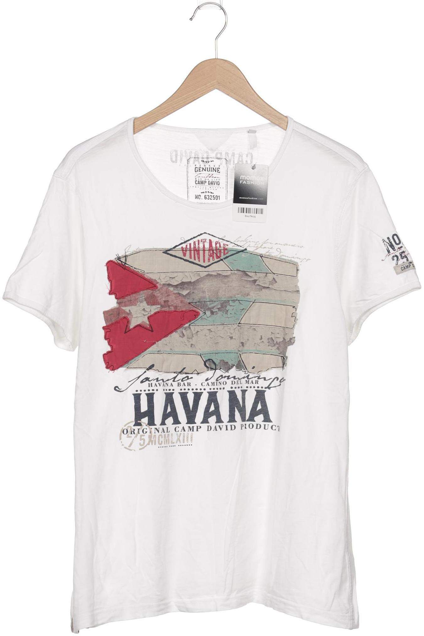 

Camp David Herren T-Shirt, weiß, Gr. 52