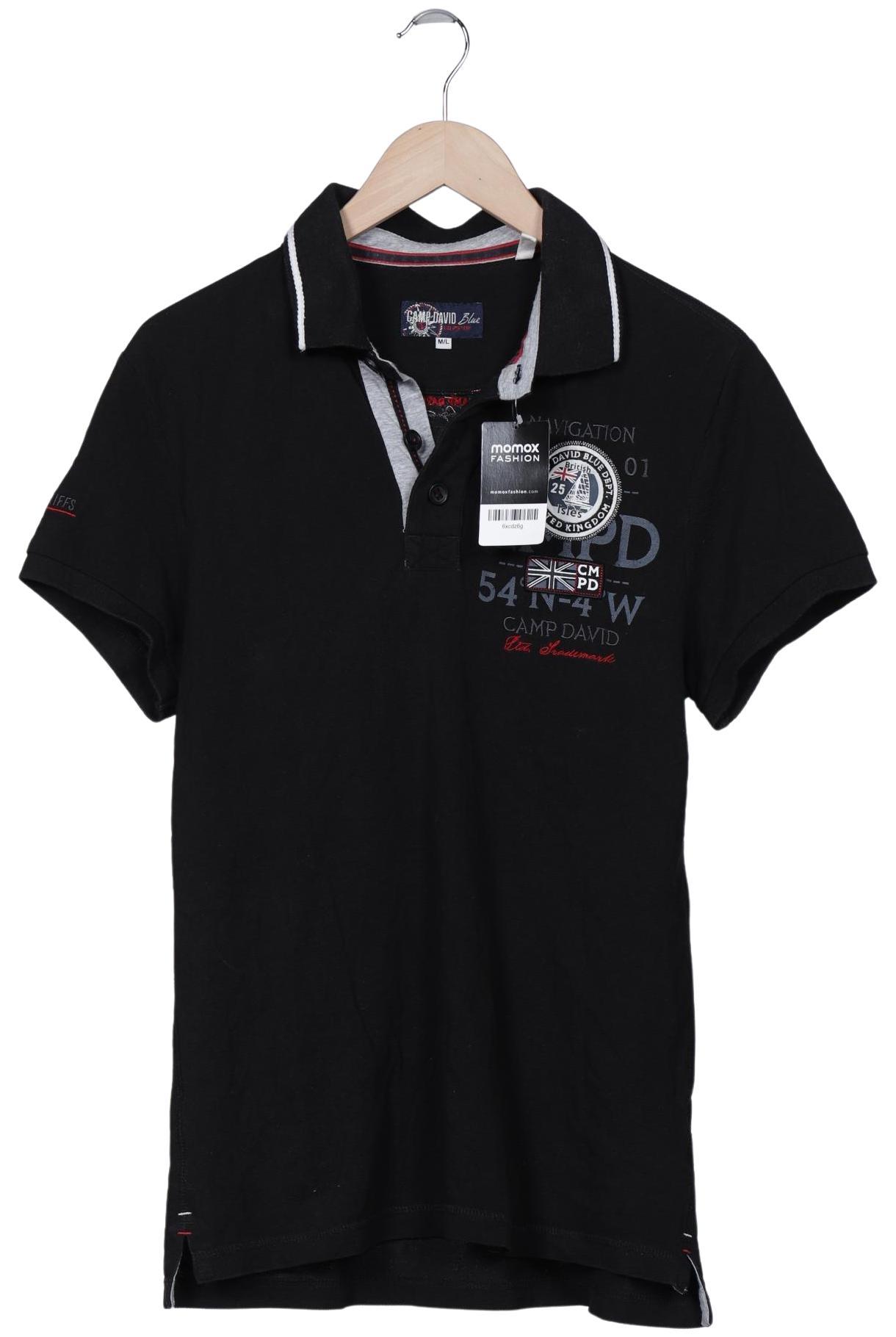 

Camp David Herren Poloshirt, schwarz, Gr. 48