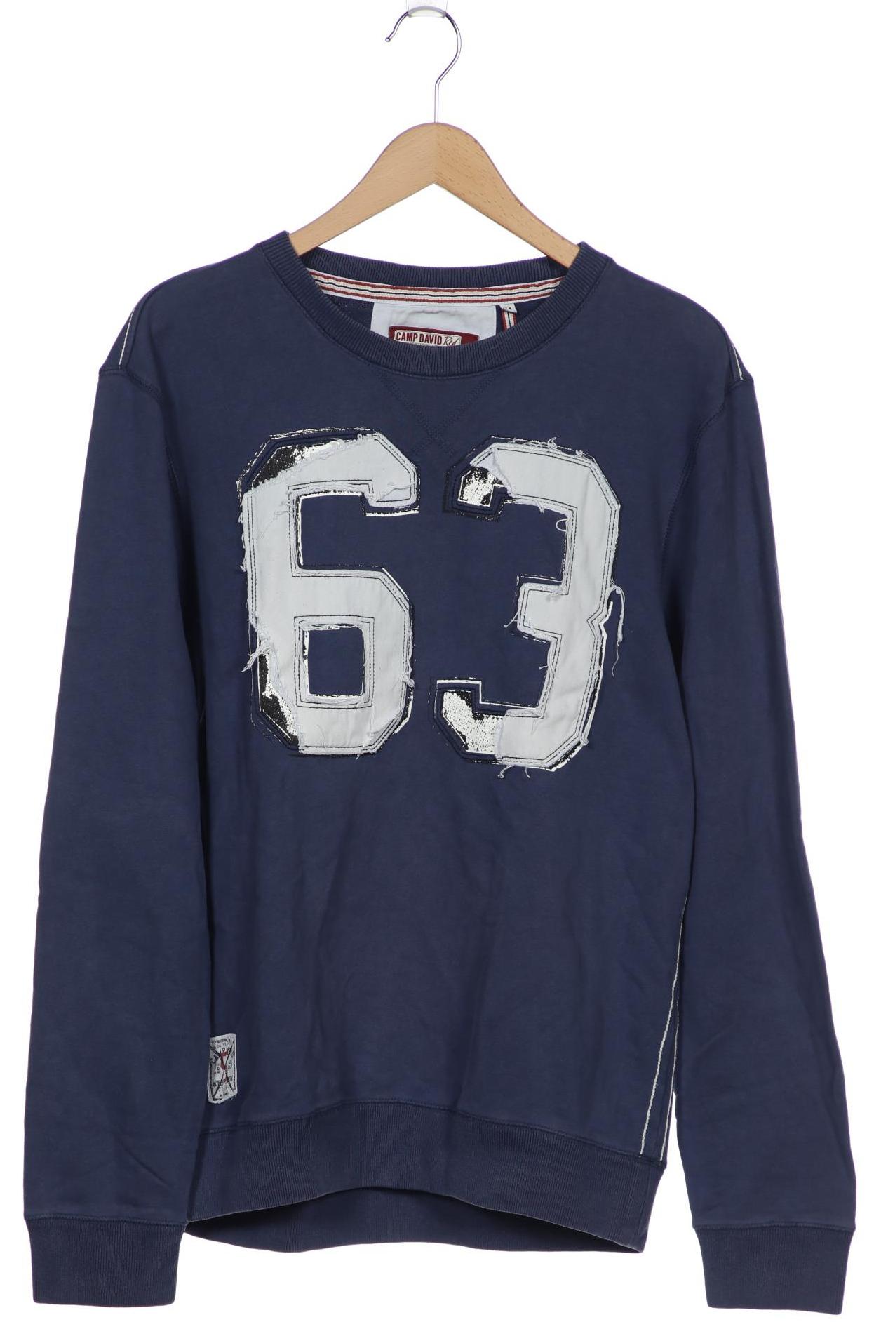 

Camp David Herren Sweatshirt, blau