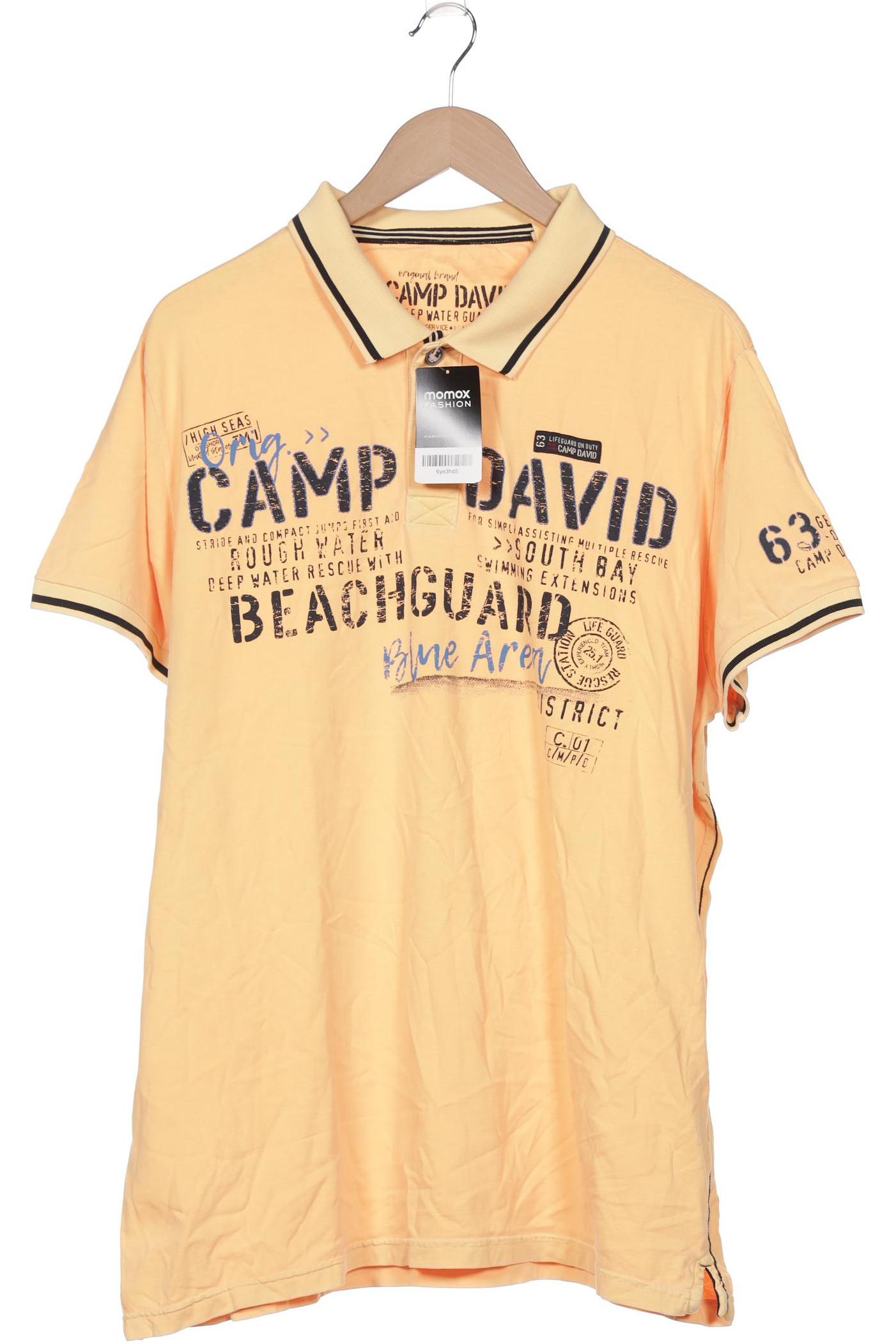 

Camp David Herren Poloshirt, orange, Gr. 58