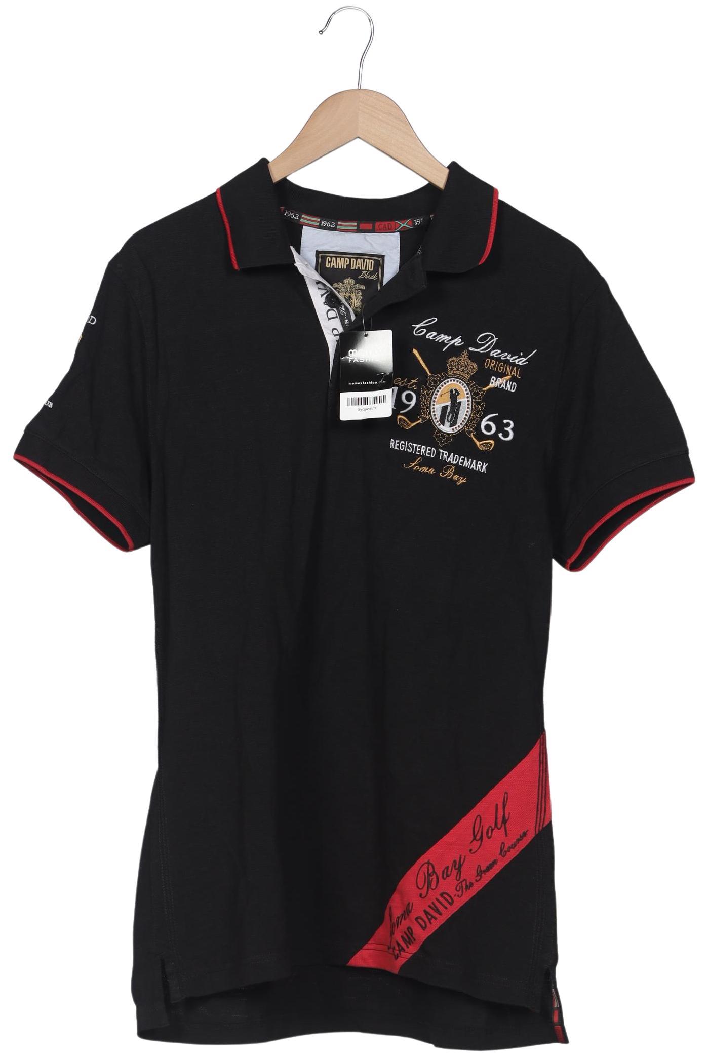 

Camp David Herren Poloshirt, schwarz, Gr. 52