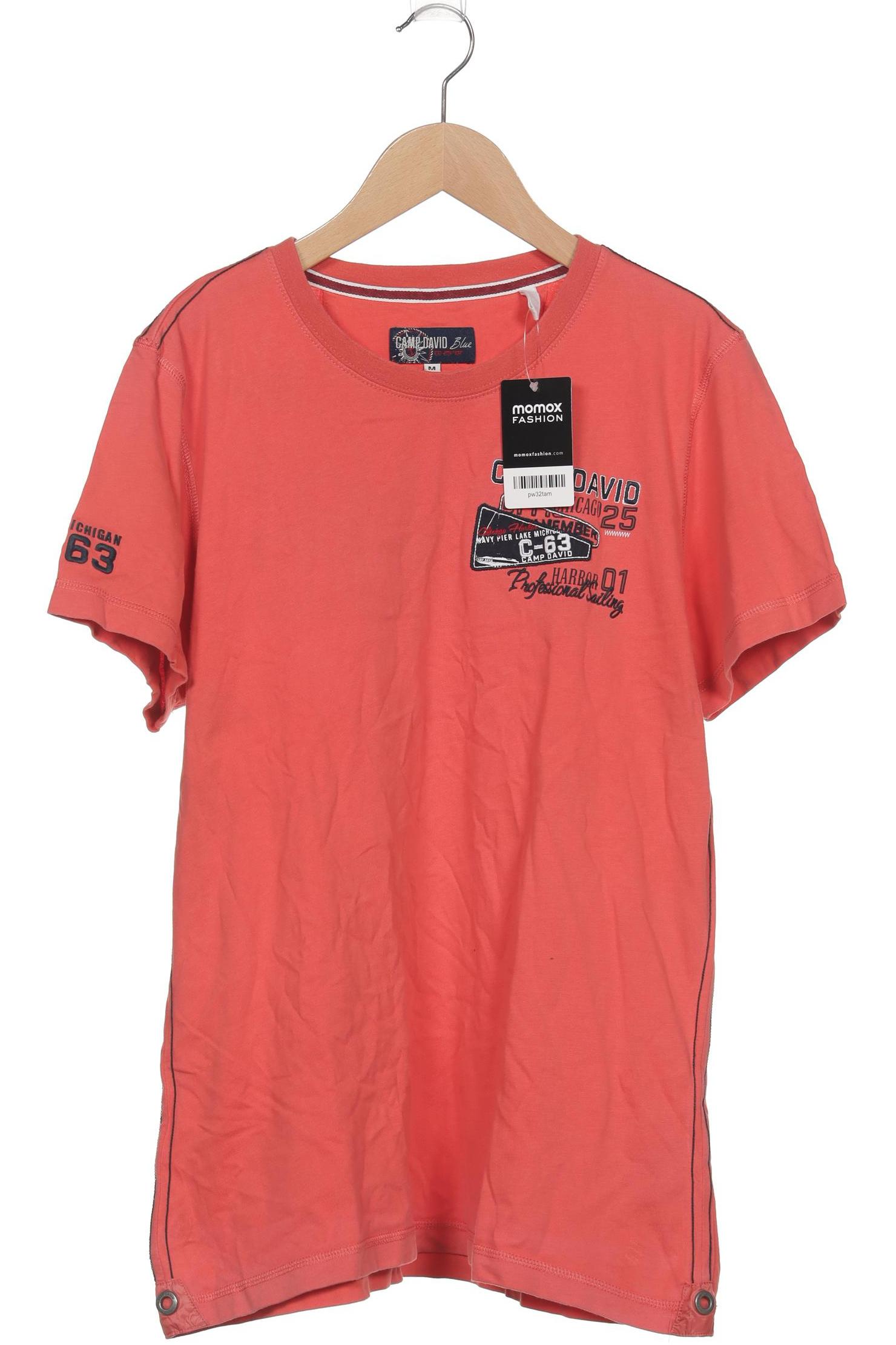 

Camp David Herren T-Shirt, pink, Gr. 48
