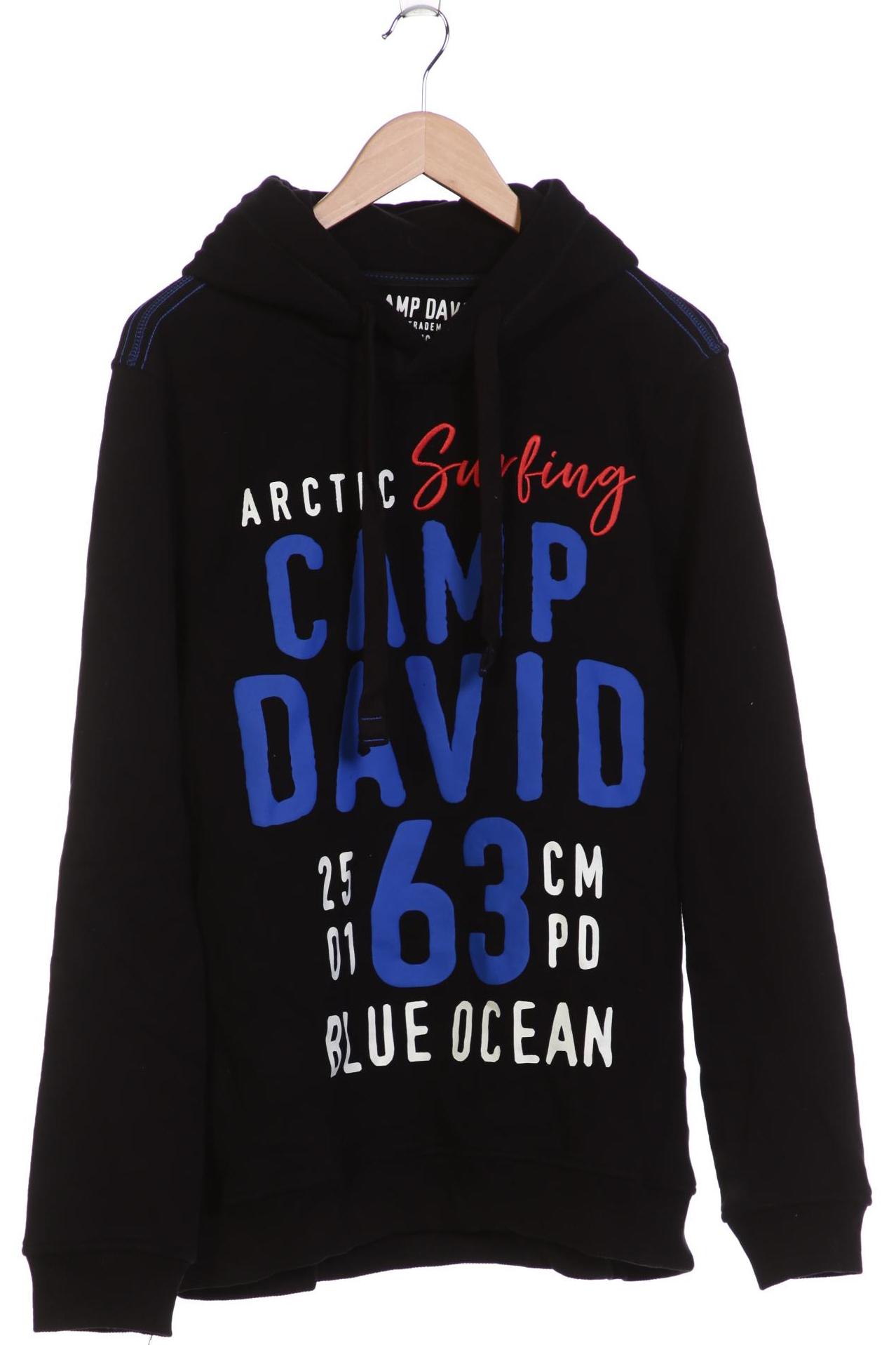

Camp David Herren Kapuzenpullover, schwarz, Gr. 54