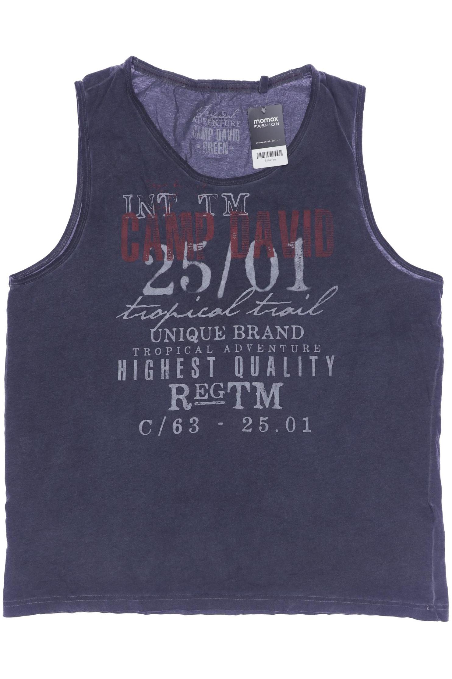 

Camp David Herren T-Shirt, grau, Gr. 58