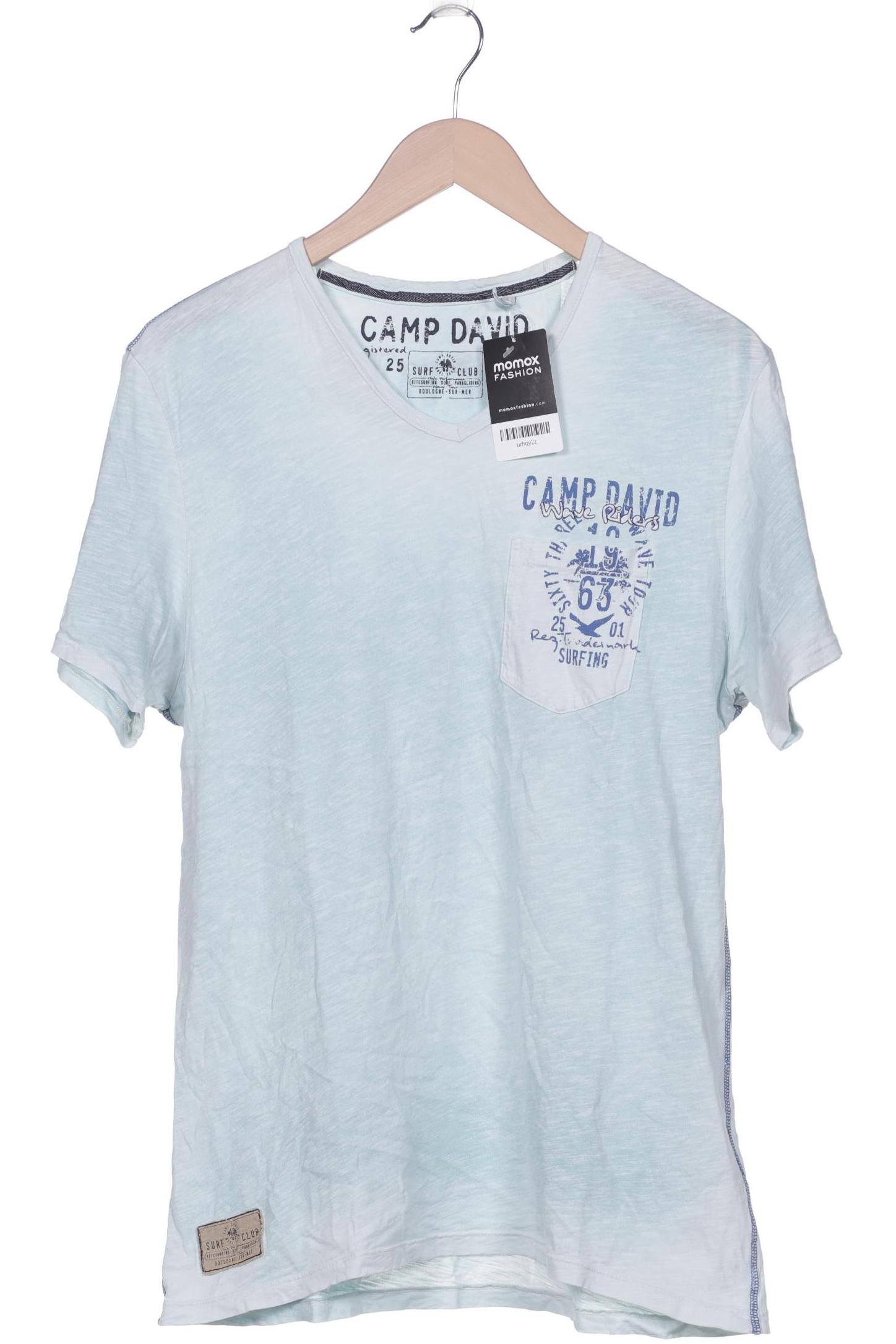 

Camp David Herren T-Shirt, hellblau, Gr. 52