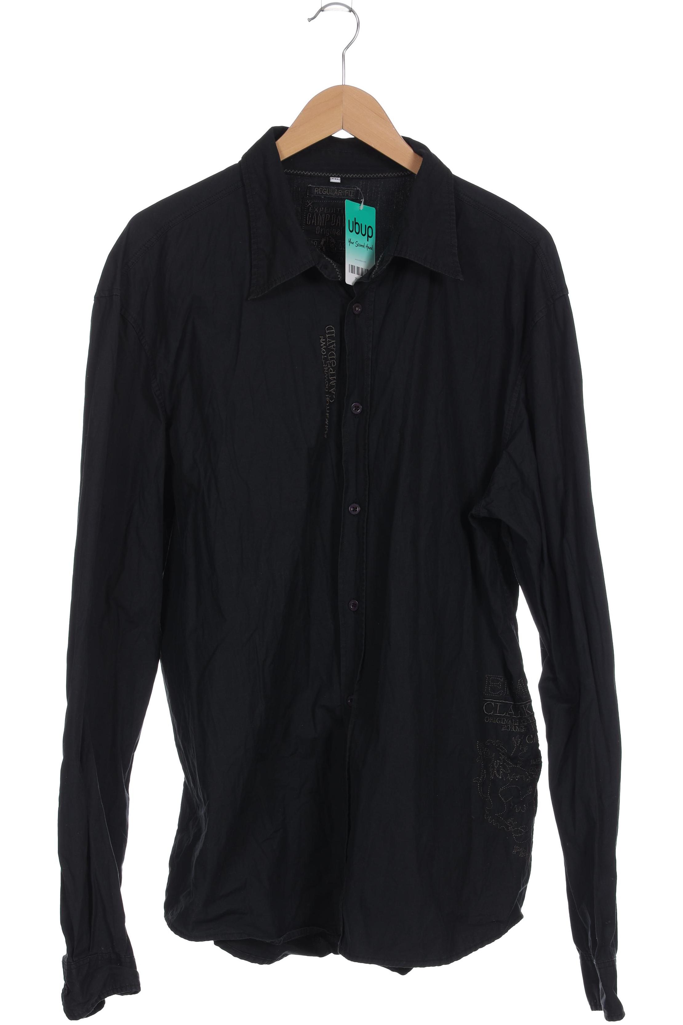 

Camp David Herren Hemd, schwarz, Gr.