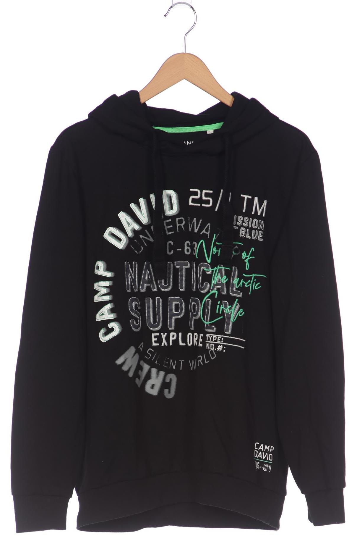 

Camp David Herren Kapuzenpullover, schwarz, Gr. 52