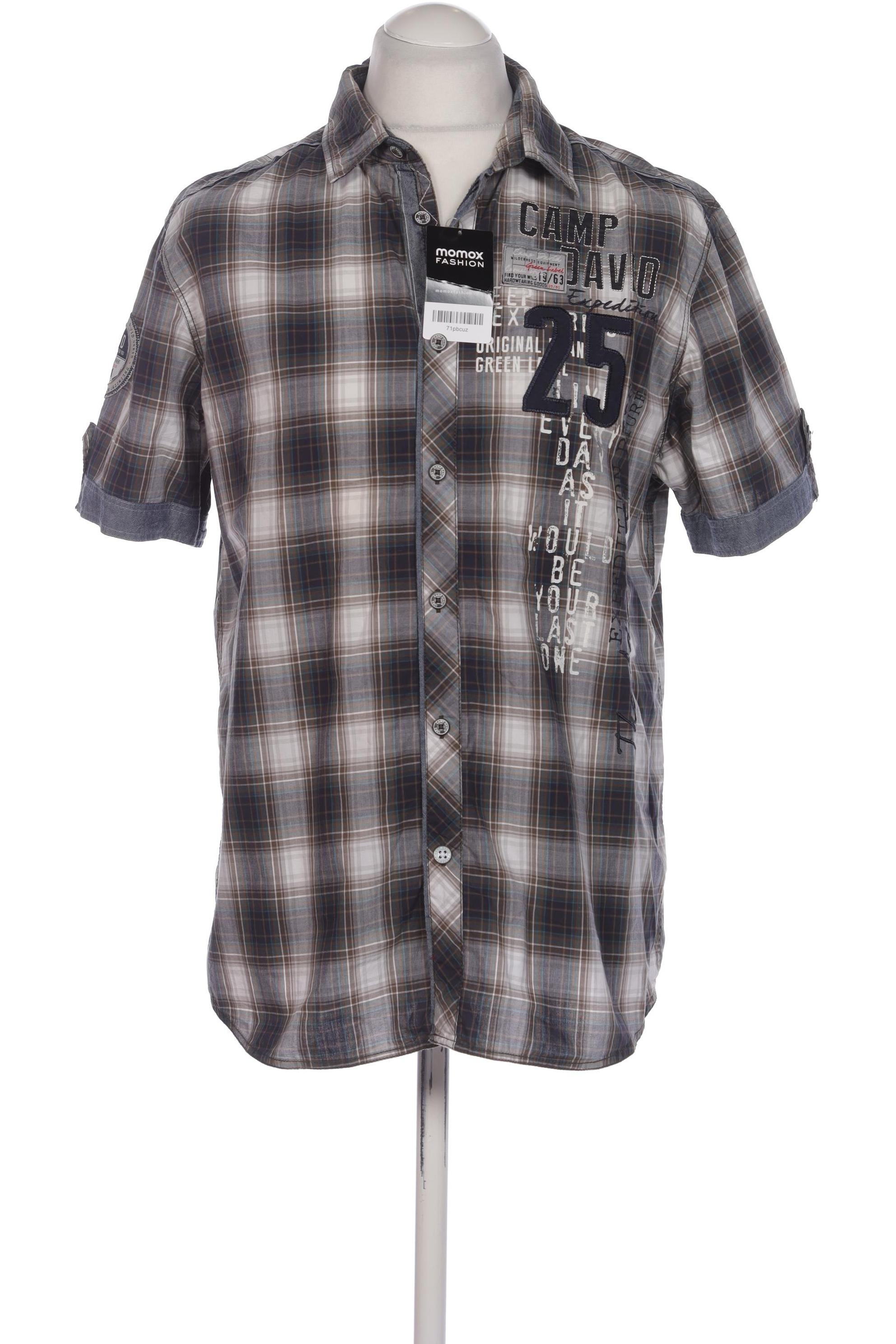 

Camp David Herren Hemd, blau, Gr. 52