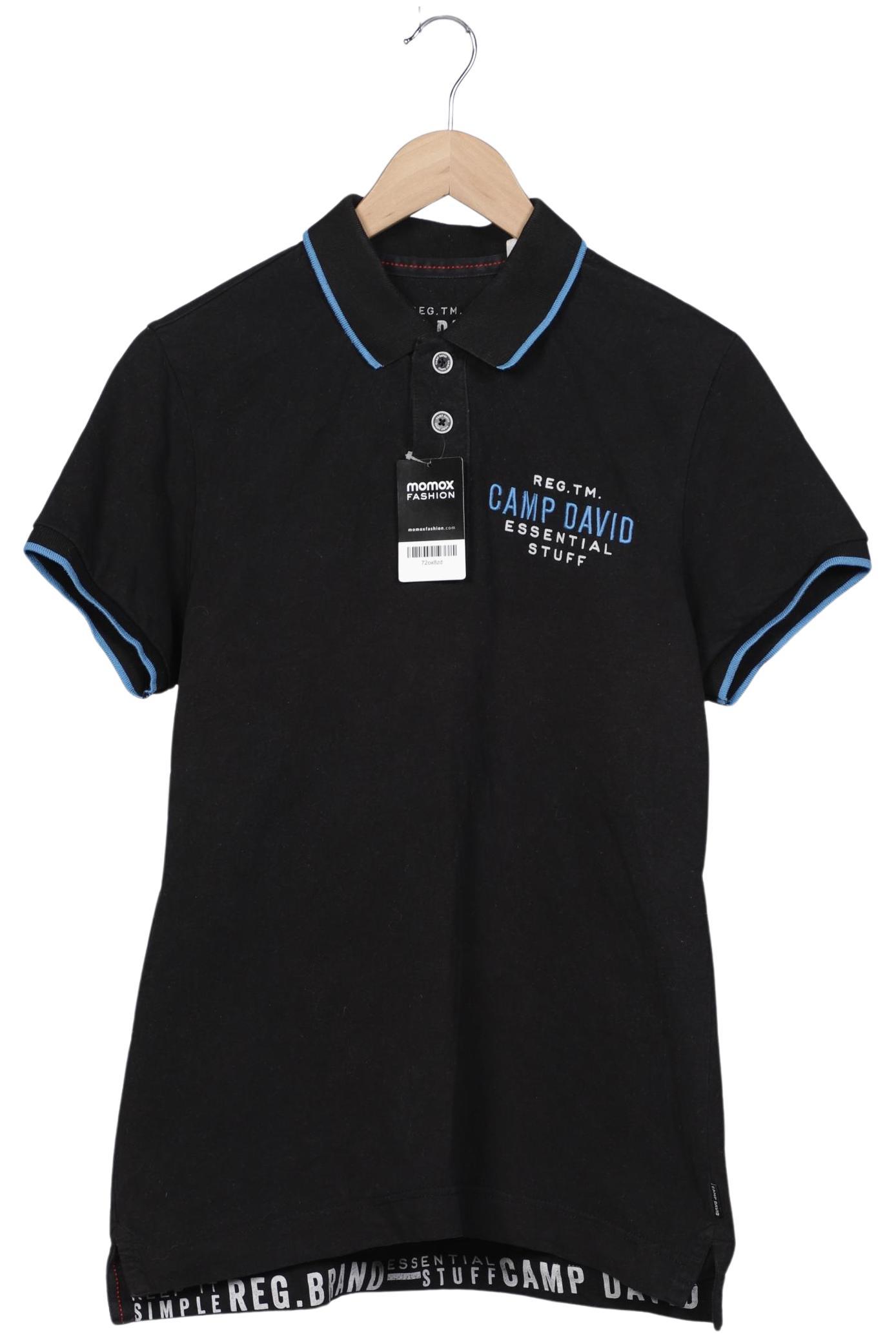 

Camp David Herren Poloshirt, schwarz, Gr. 48