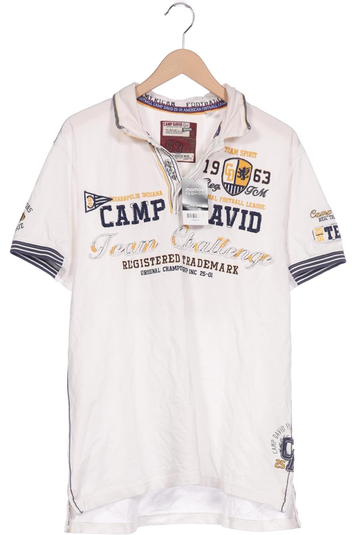 

Camp David Herren Poloshirt, weiß, Gr. 56