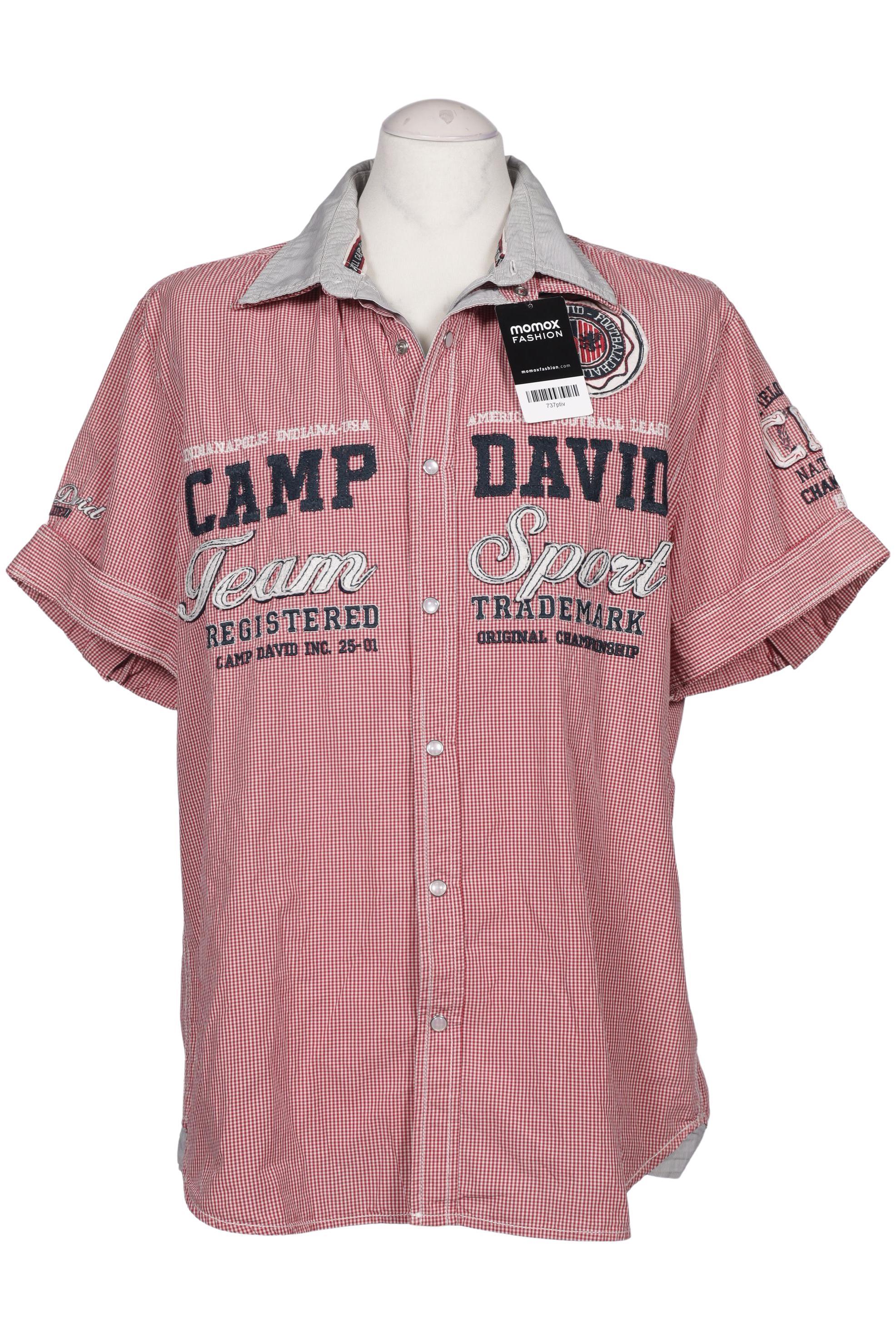 

Camp David Herren Hemd, rot, Gr. 52
