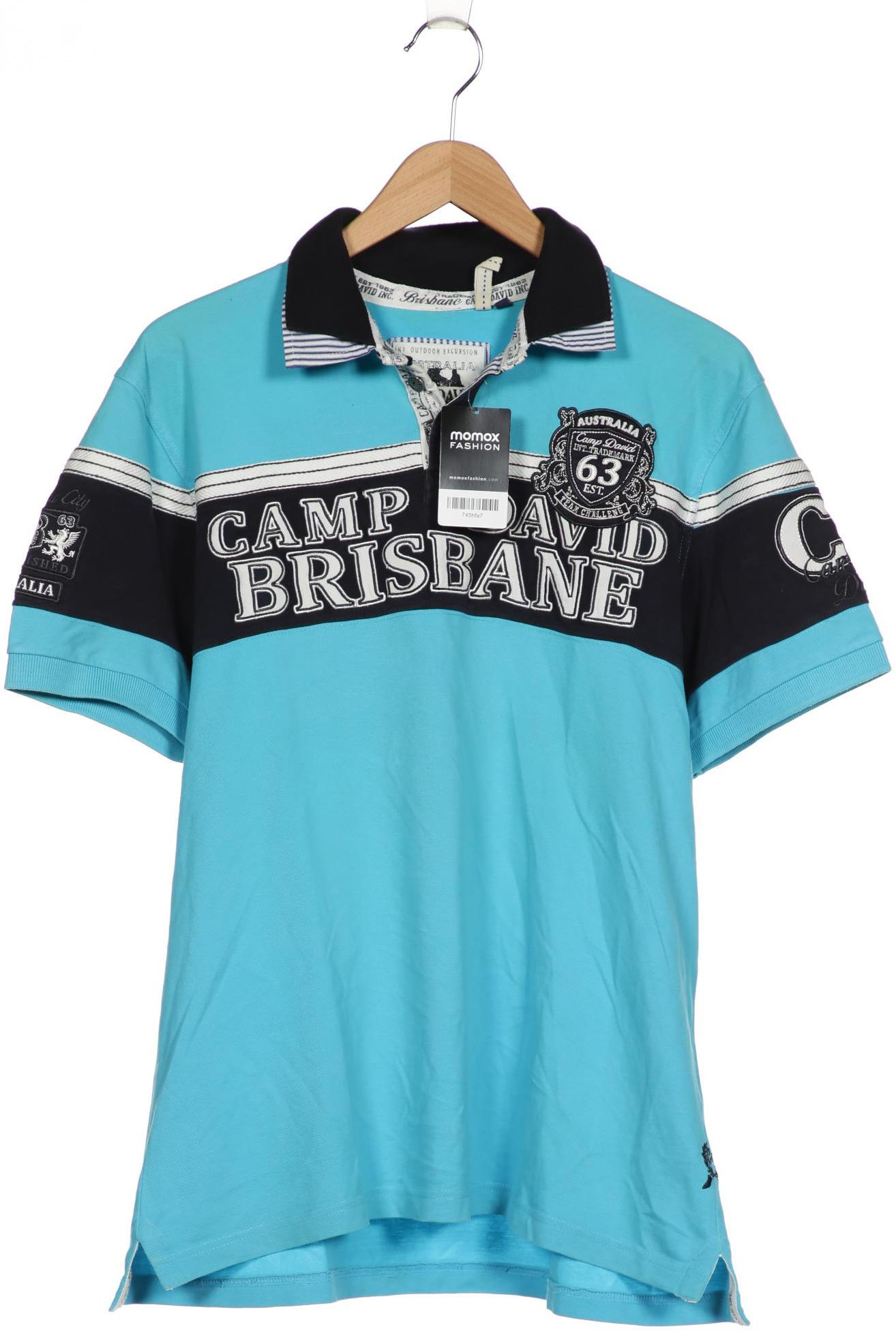 

Camp David Herren Poloshirt, blau