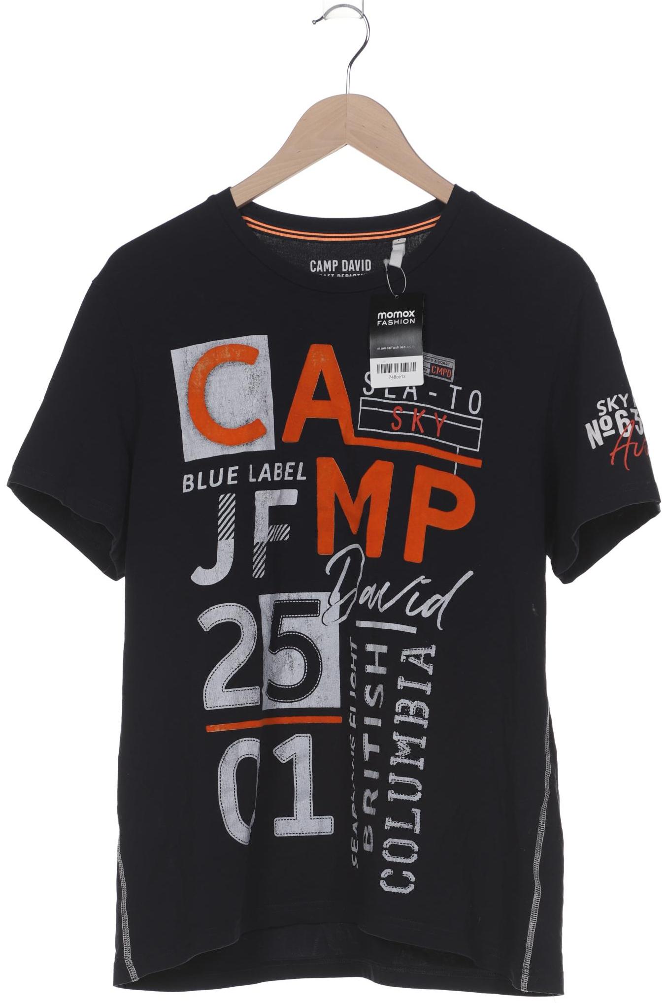 

Camp David Herren T-Shirt, marineblau, Gr. 52