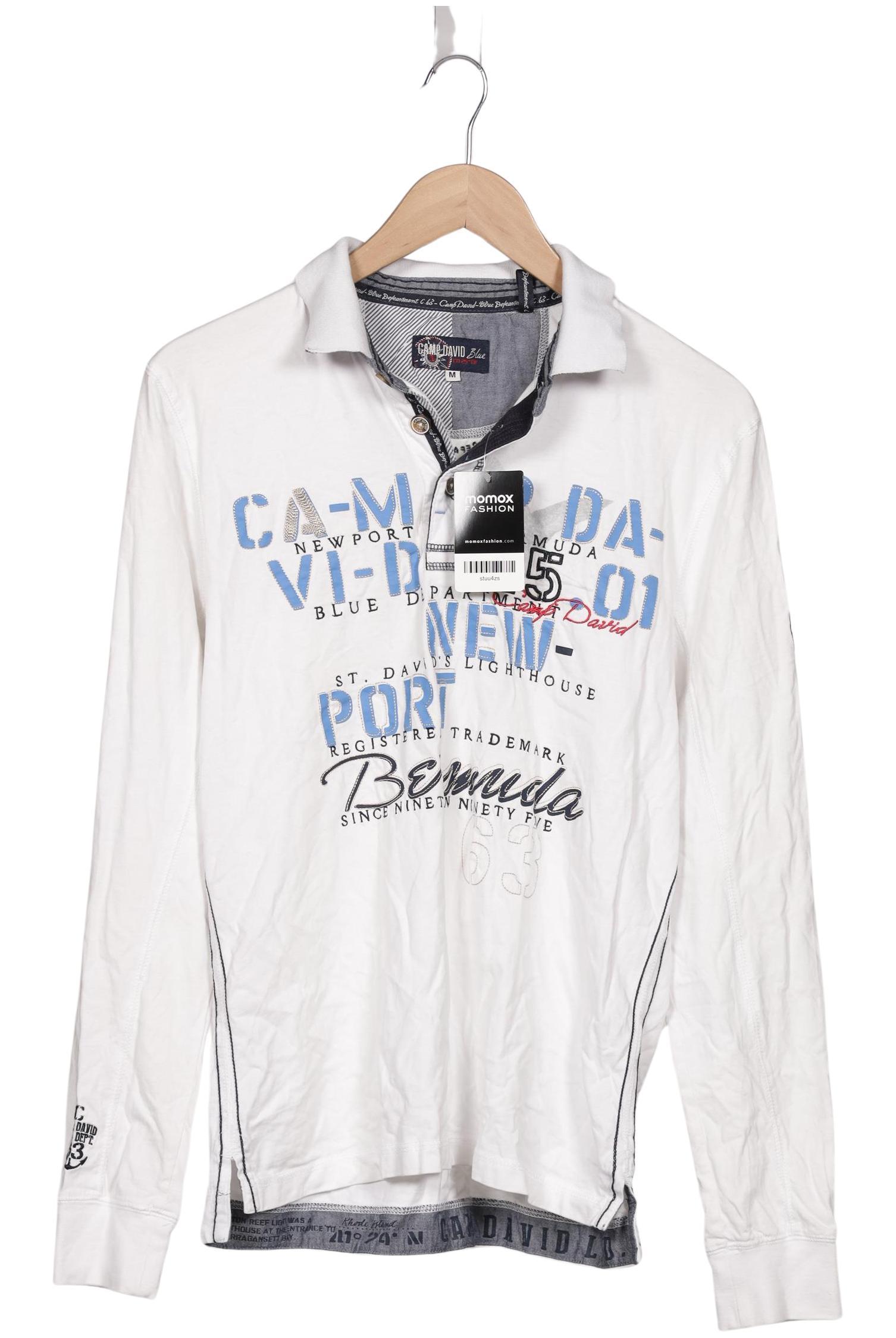 

Camp David Herren Poloshirt, weiß, Gr. 48