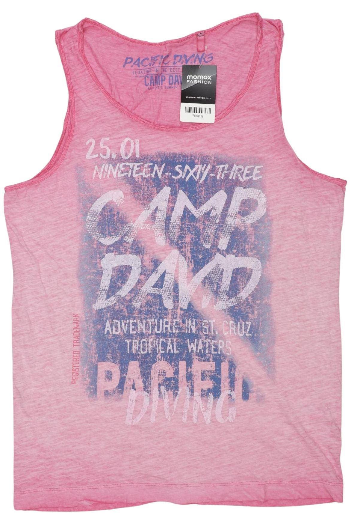 

Camp David Herren T-Shirt, pink, Gr. 52