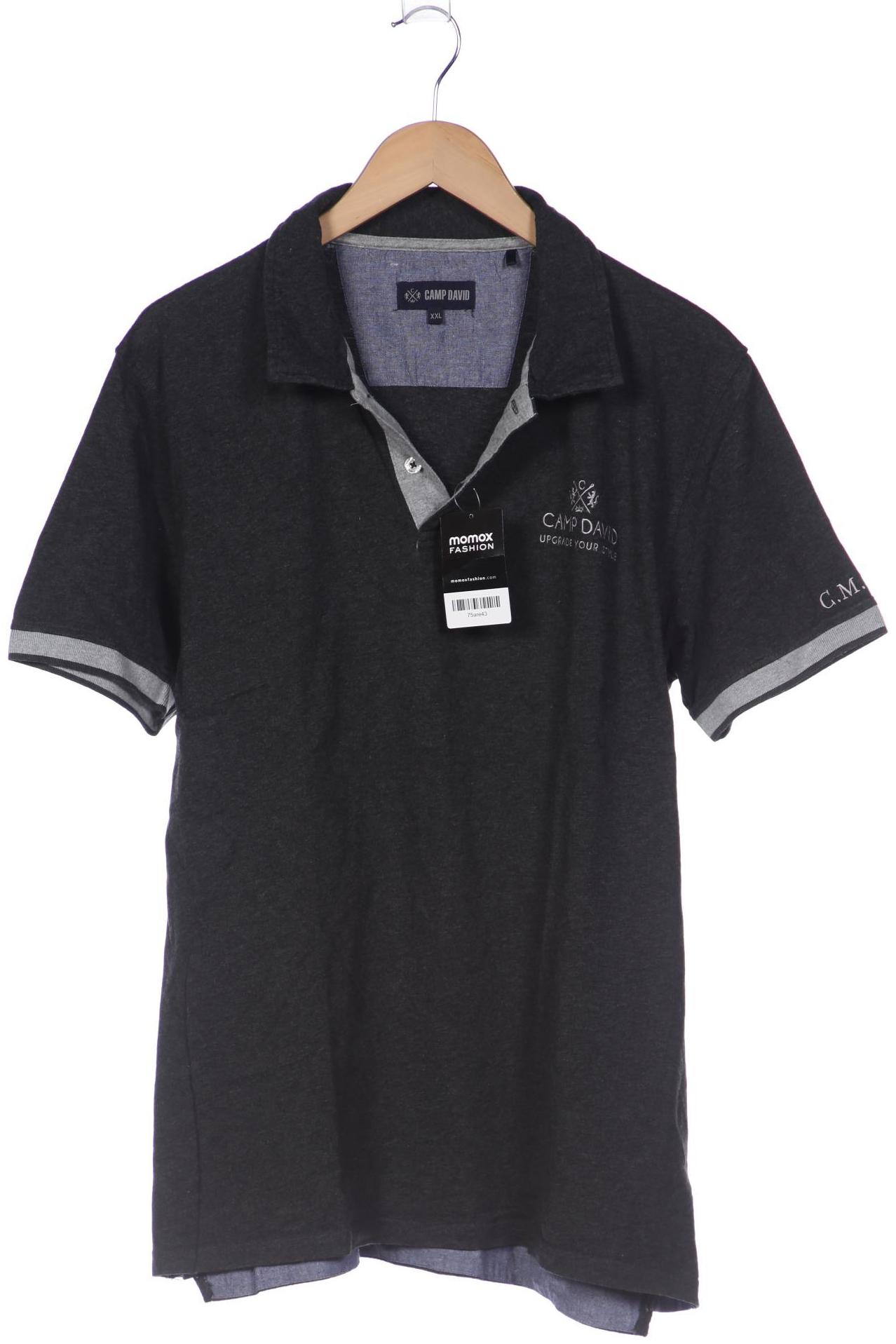 

Camp David Herren Poloshirt, grau, Gr. 56