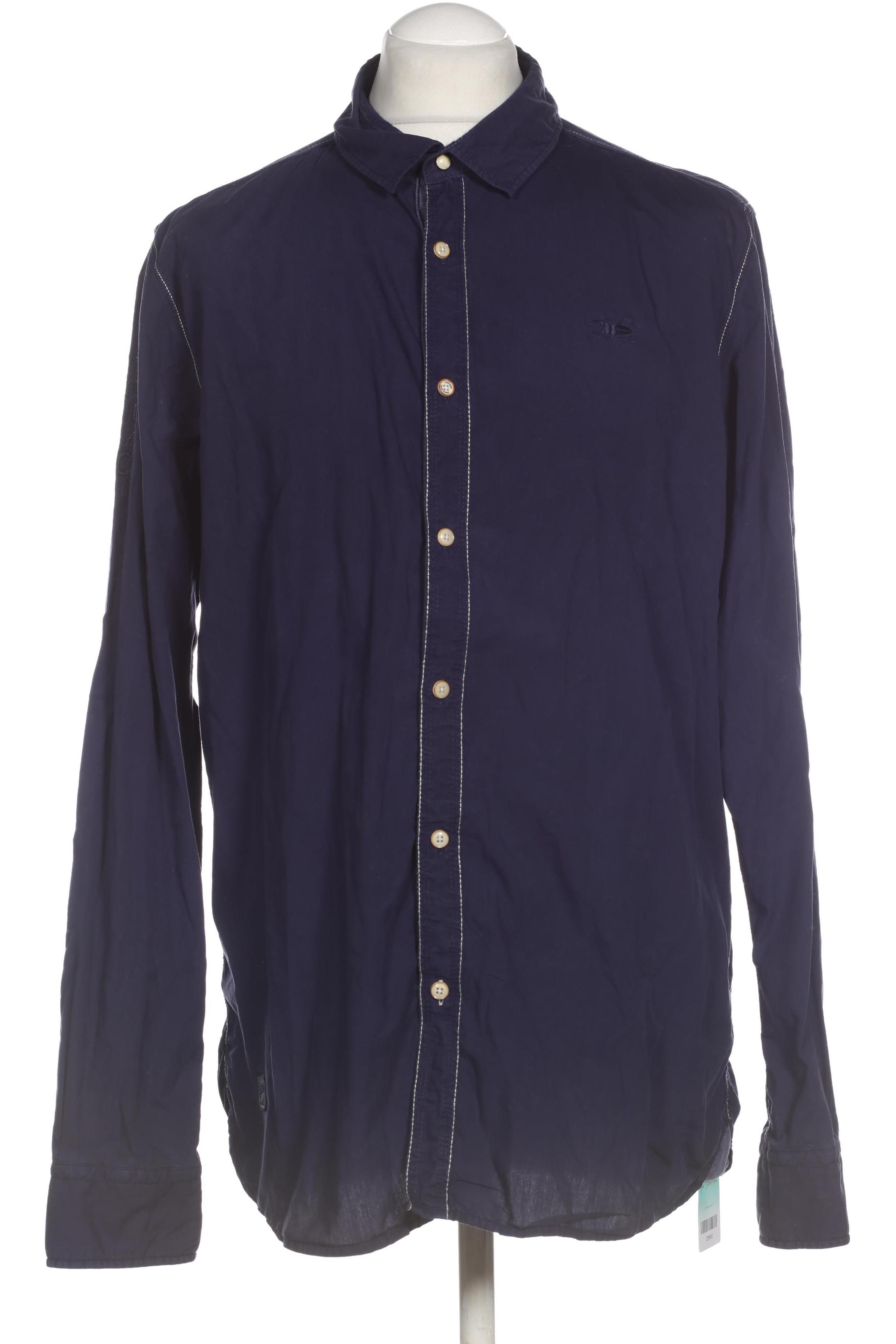 

Camp David Herren Hemd, blau, Gr.