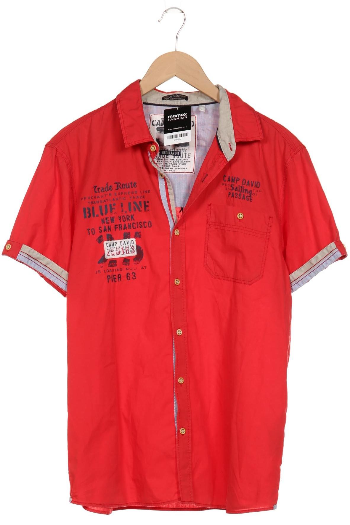 

Camp David Herren Hemd, rot, Gr. 56