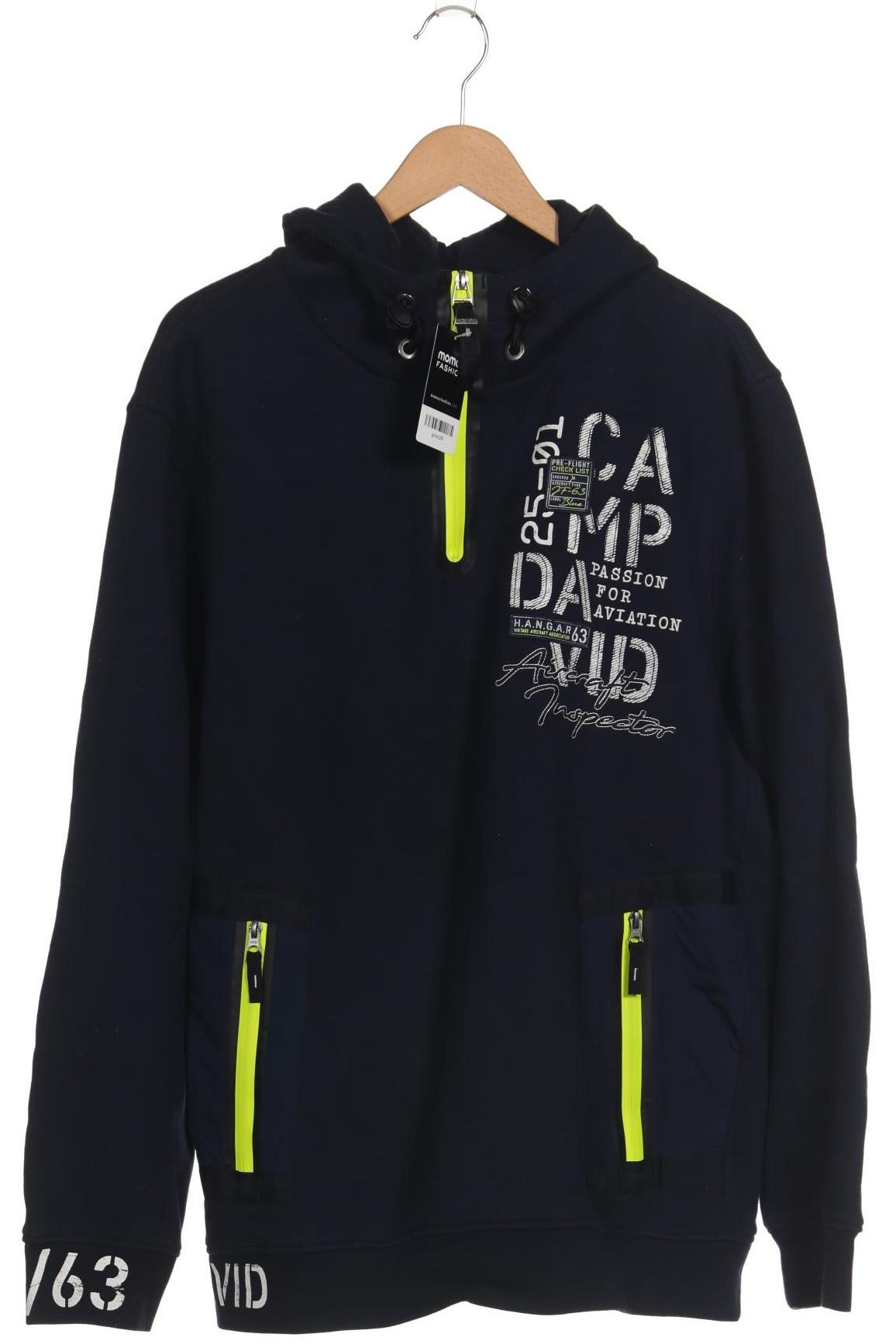 

Camp David Herren Kapuzenpullover, marineblau, Gr. 58
