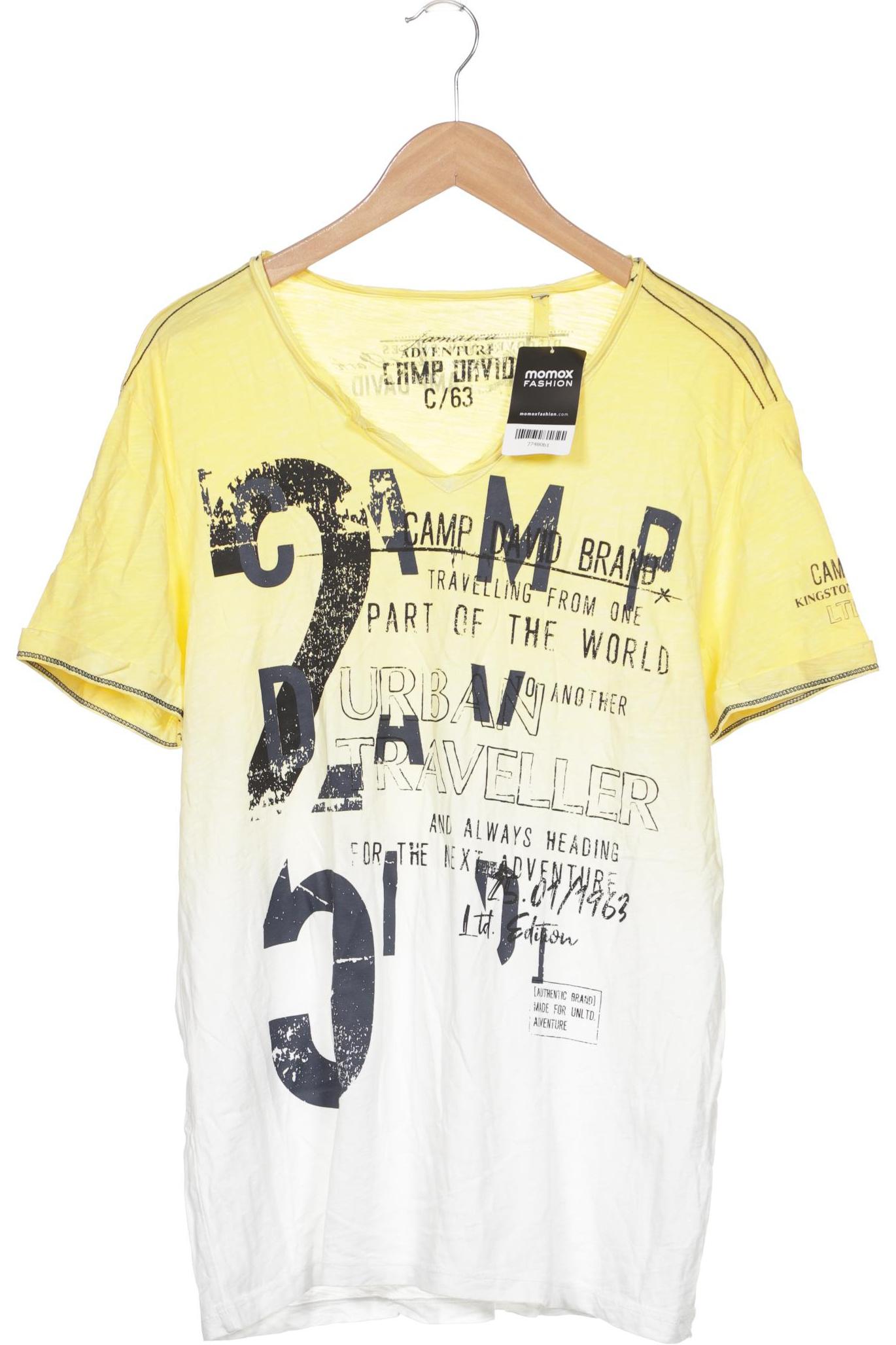 

Camp David Herren T-Shirt, orange, Gr. 58