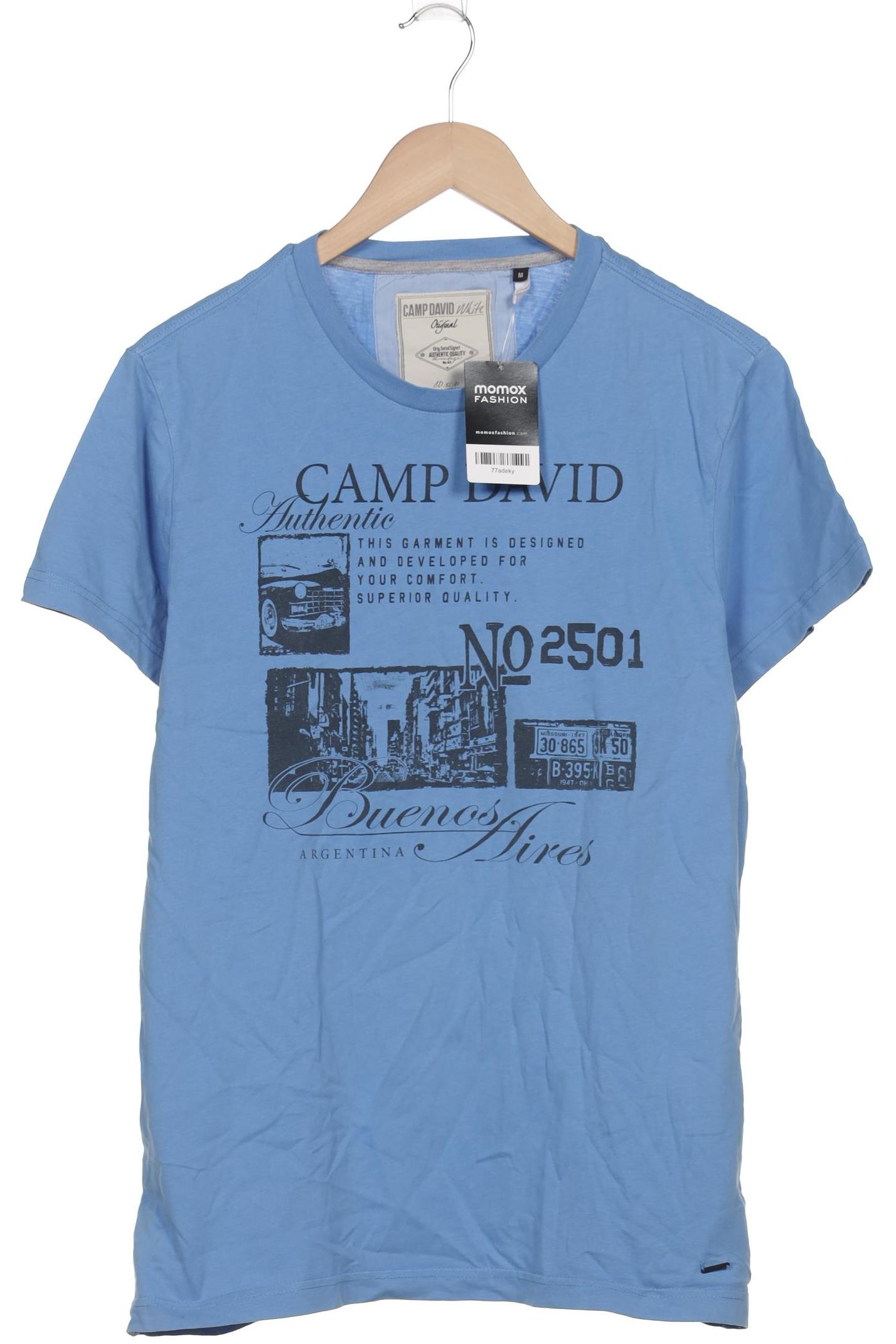

Camp David Herren T-Shirt, blau, Gr. 48