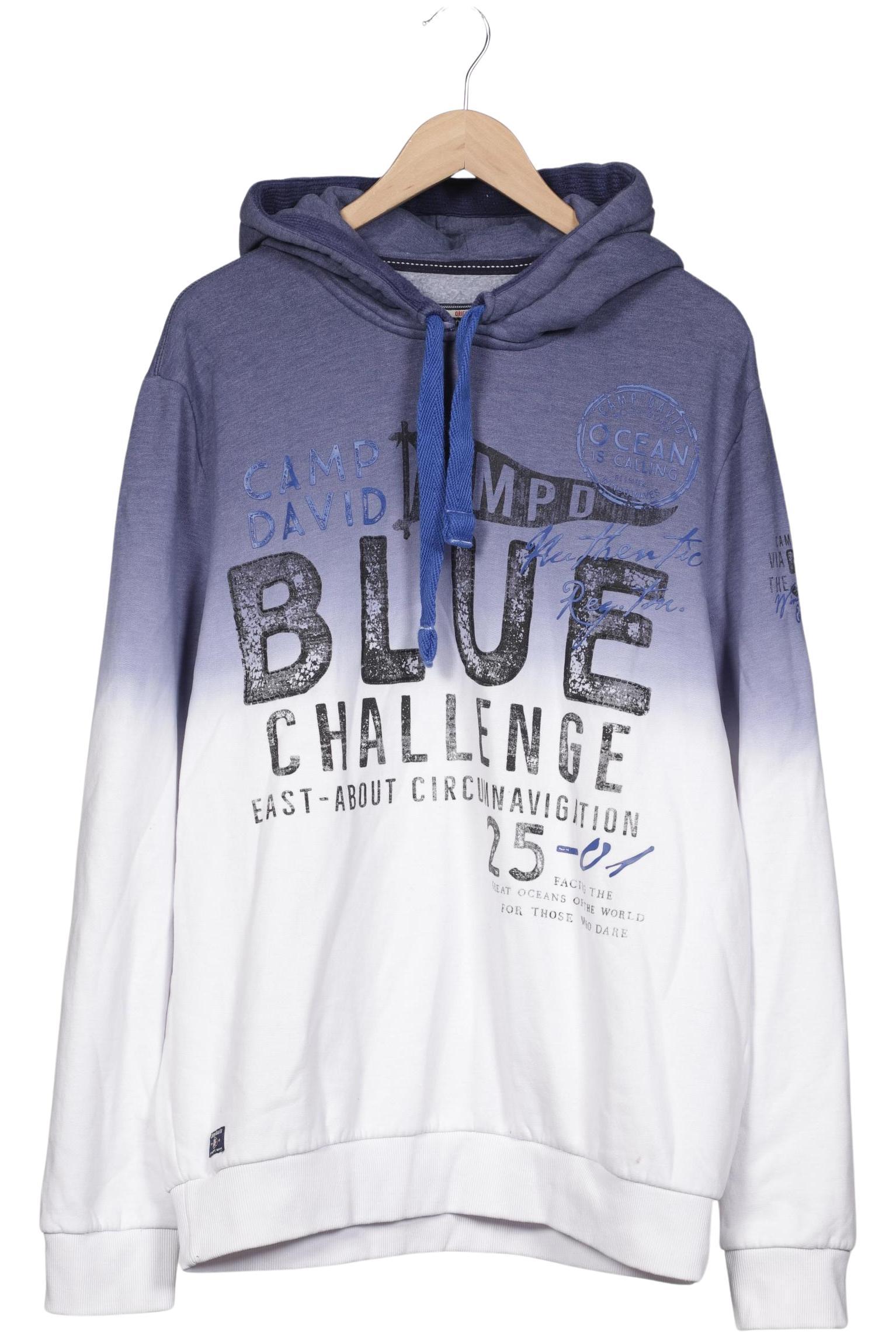 

Camp David Herren Kapuzenpullover, marineblau, Gr. 56