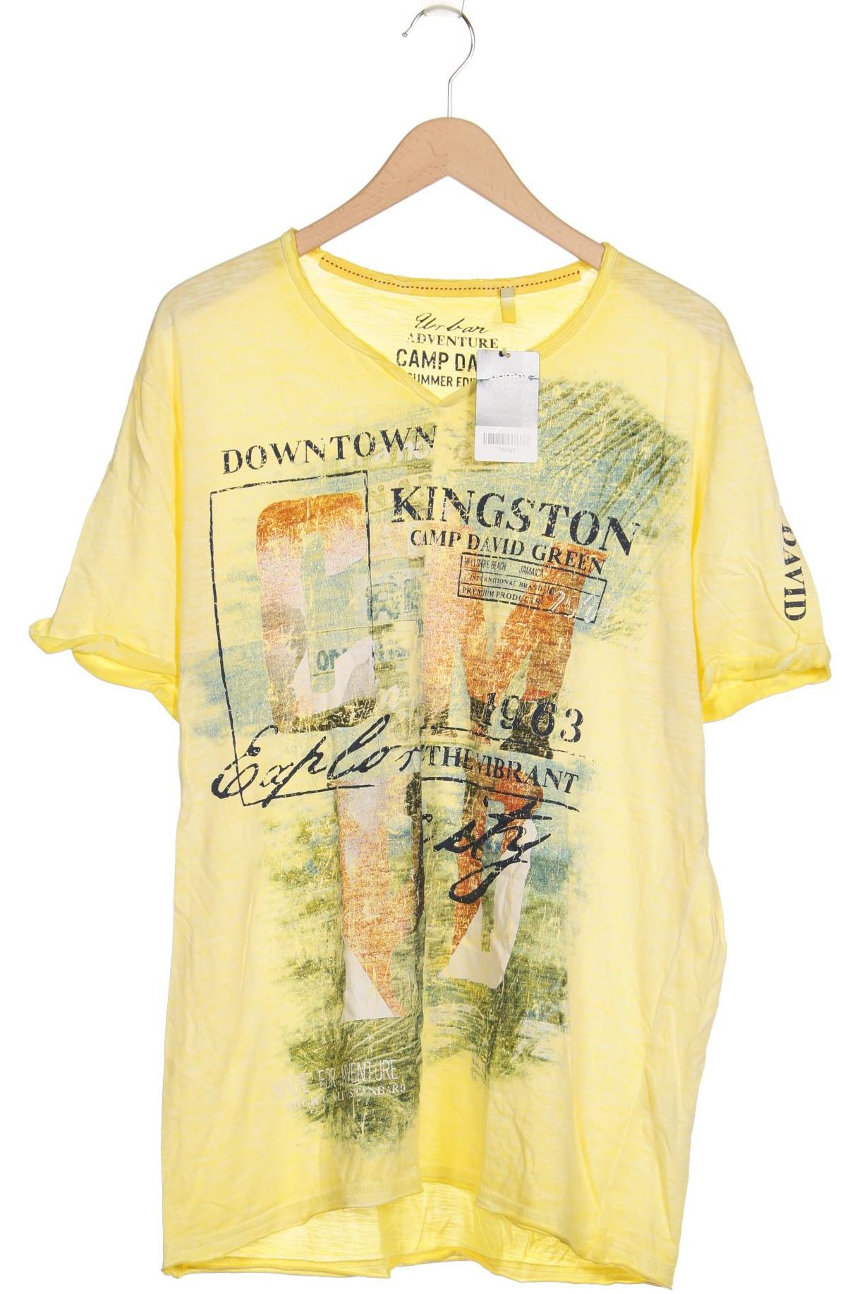 

Camp David Herren T-Shirt, gelb, Gr. 56
