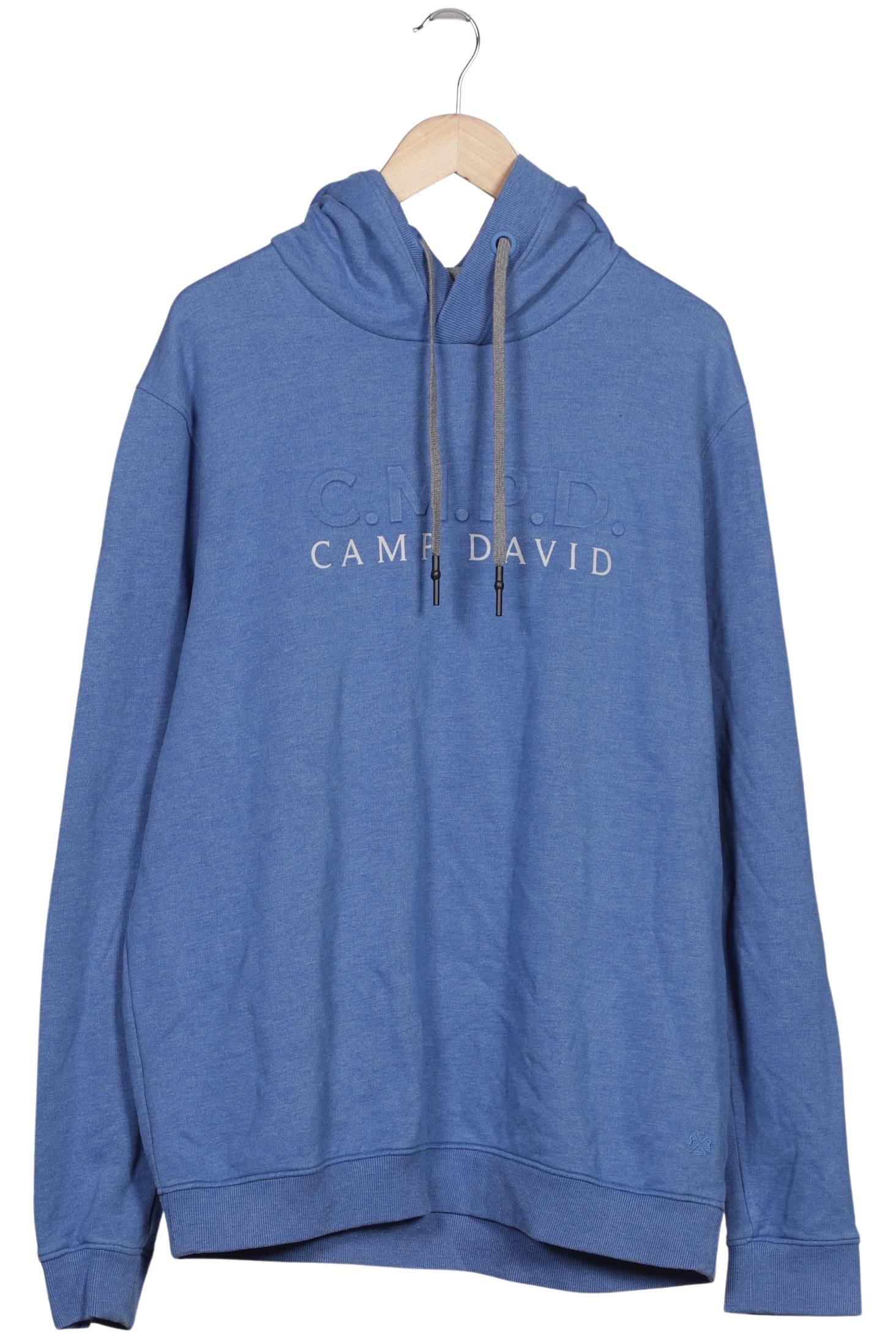 

Camp David Herren Kapuzenpullover, blau, Gr. 56