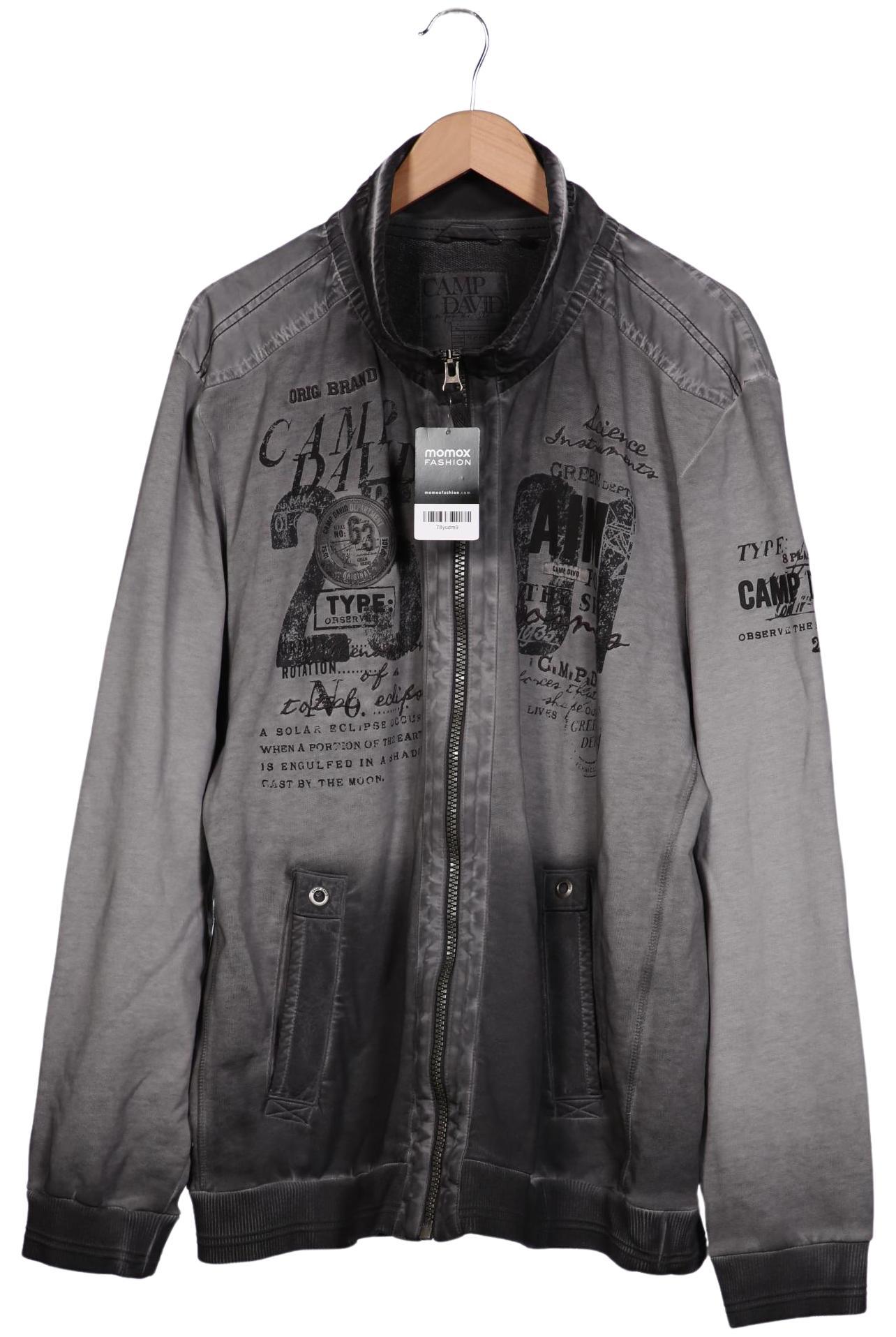 

Camp David Herren Sweatshirt, grau, Gr. 56