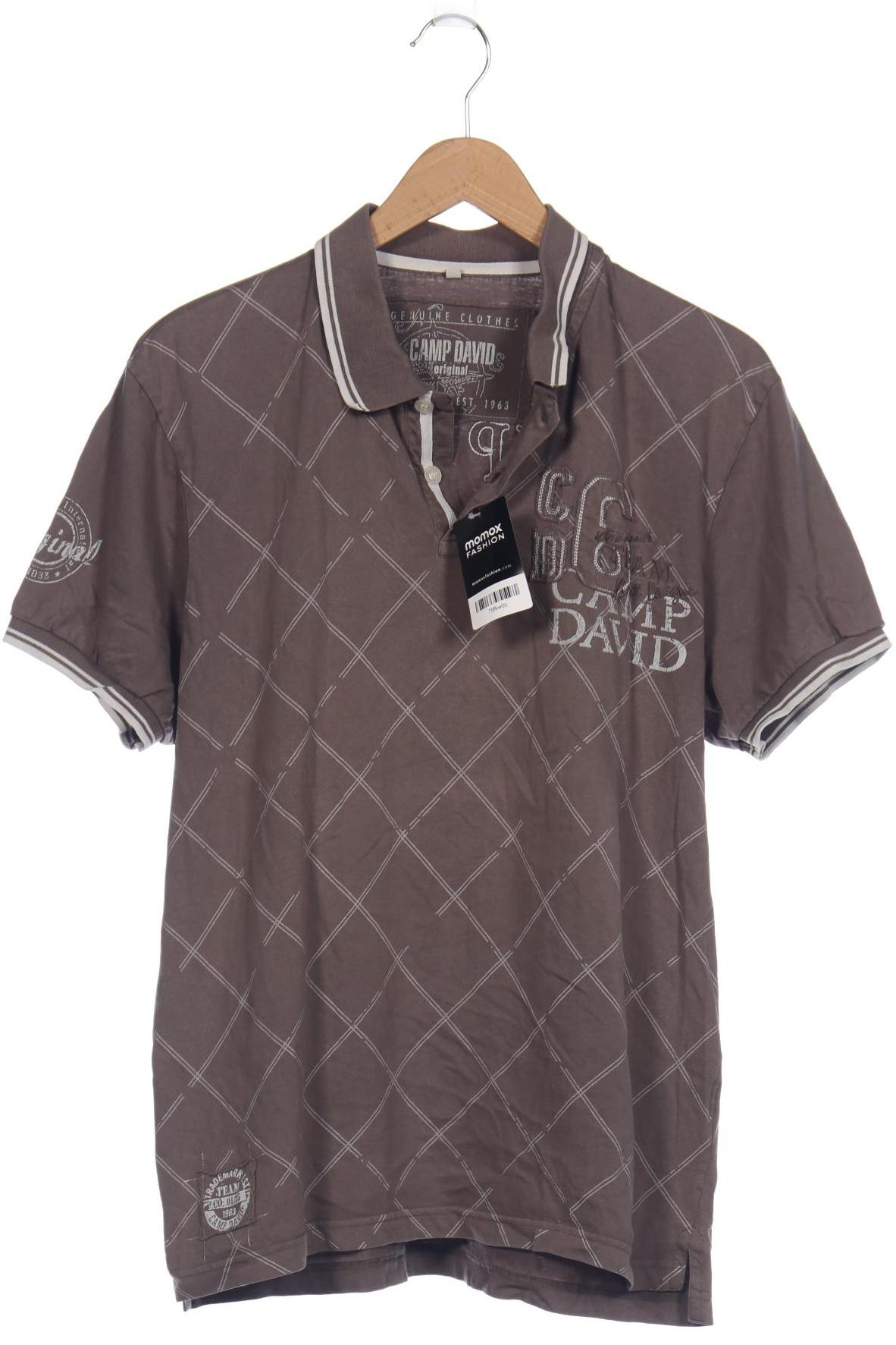 

Camp David Herren Poloshirt, braun