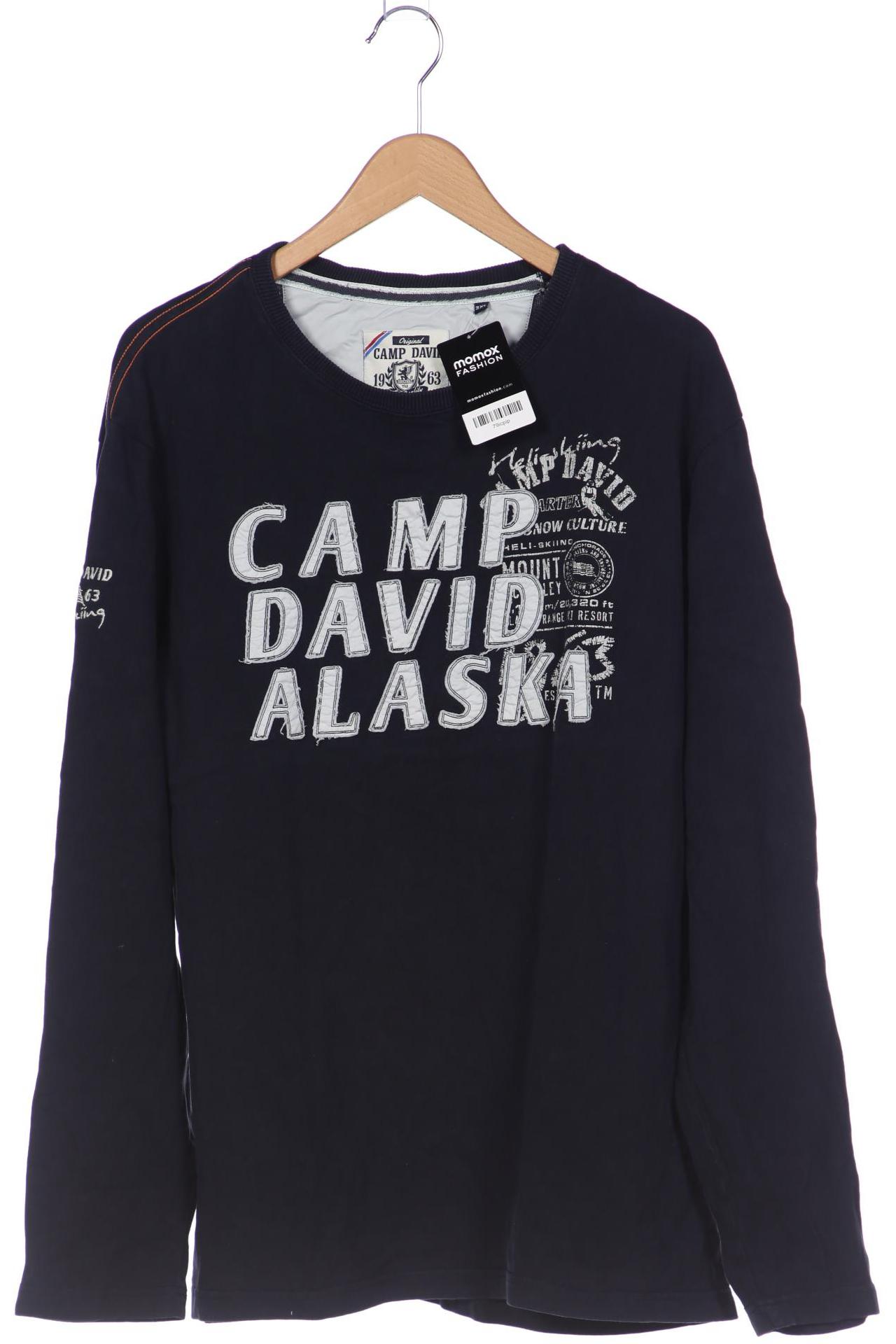 

Camp David Herren Sweatshirt, marineblau