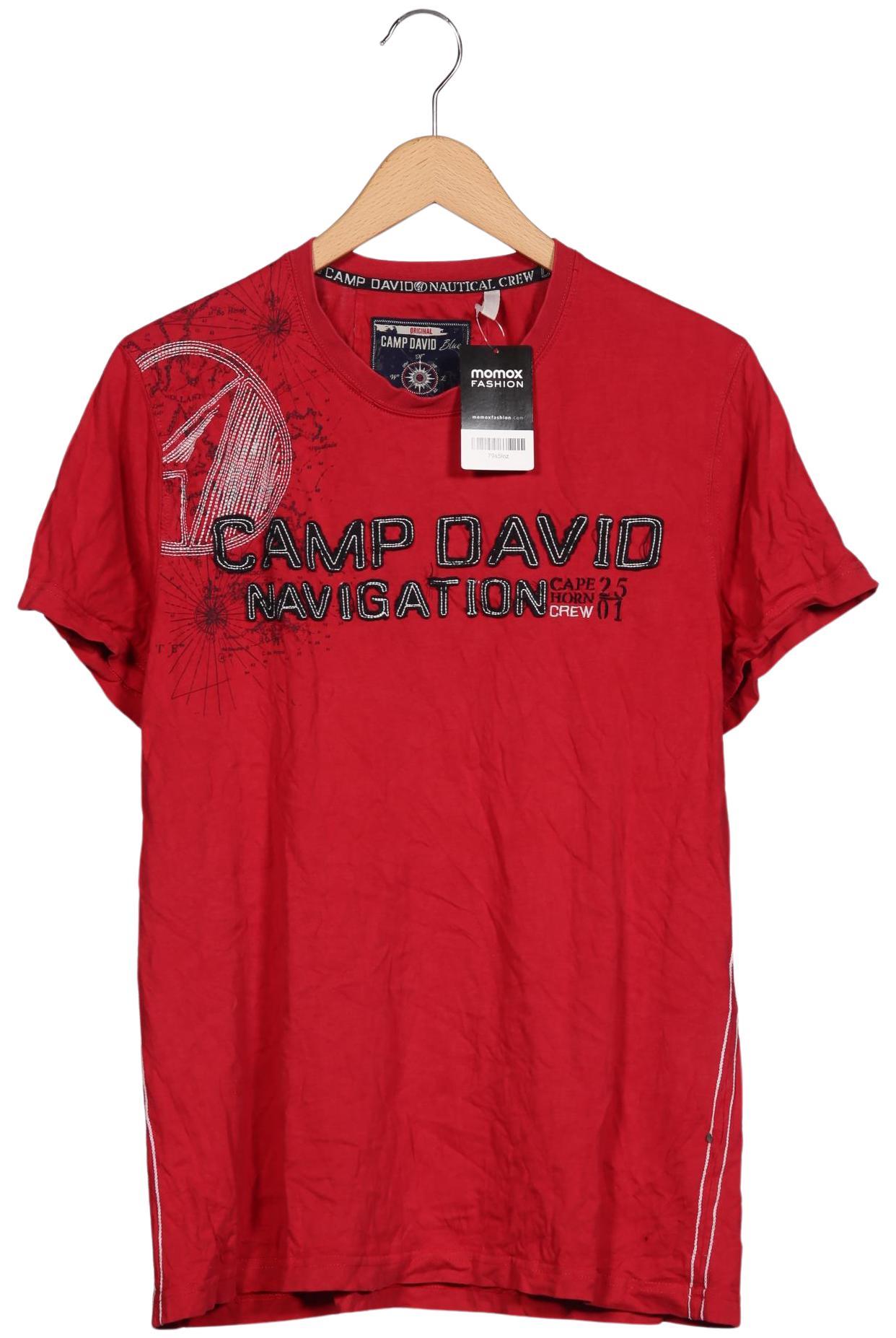 

Camp David Herren T-Shirt, rot, Gr. 52