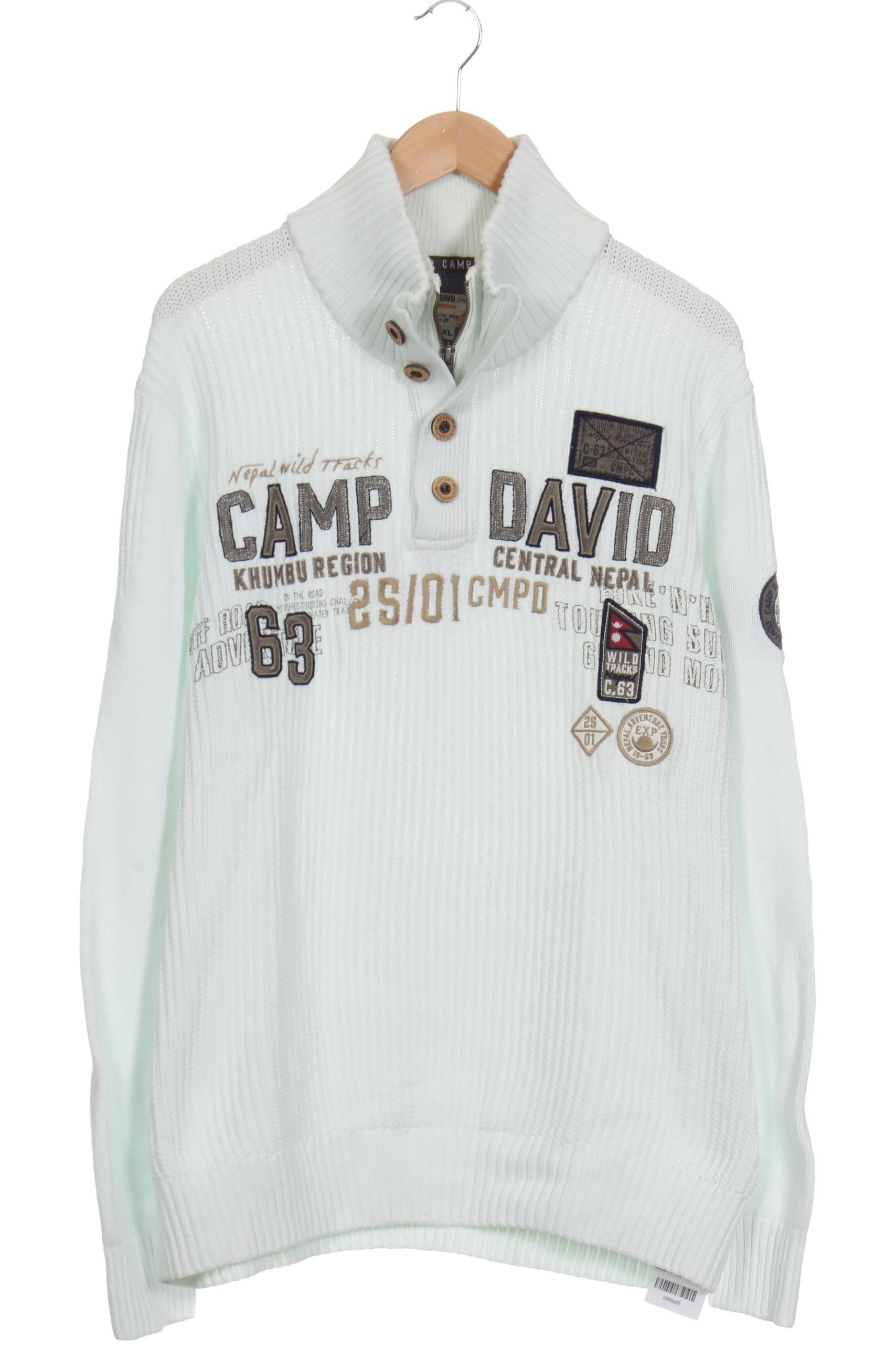 

Camp David Herren Pullover, beige, Gr.