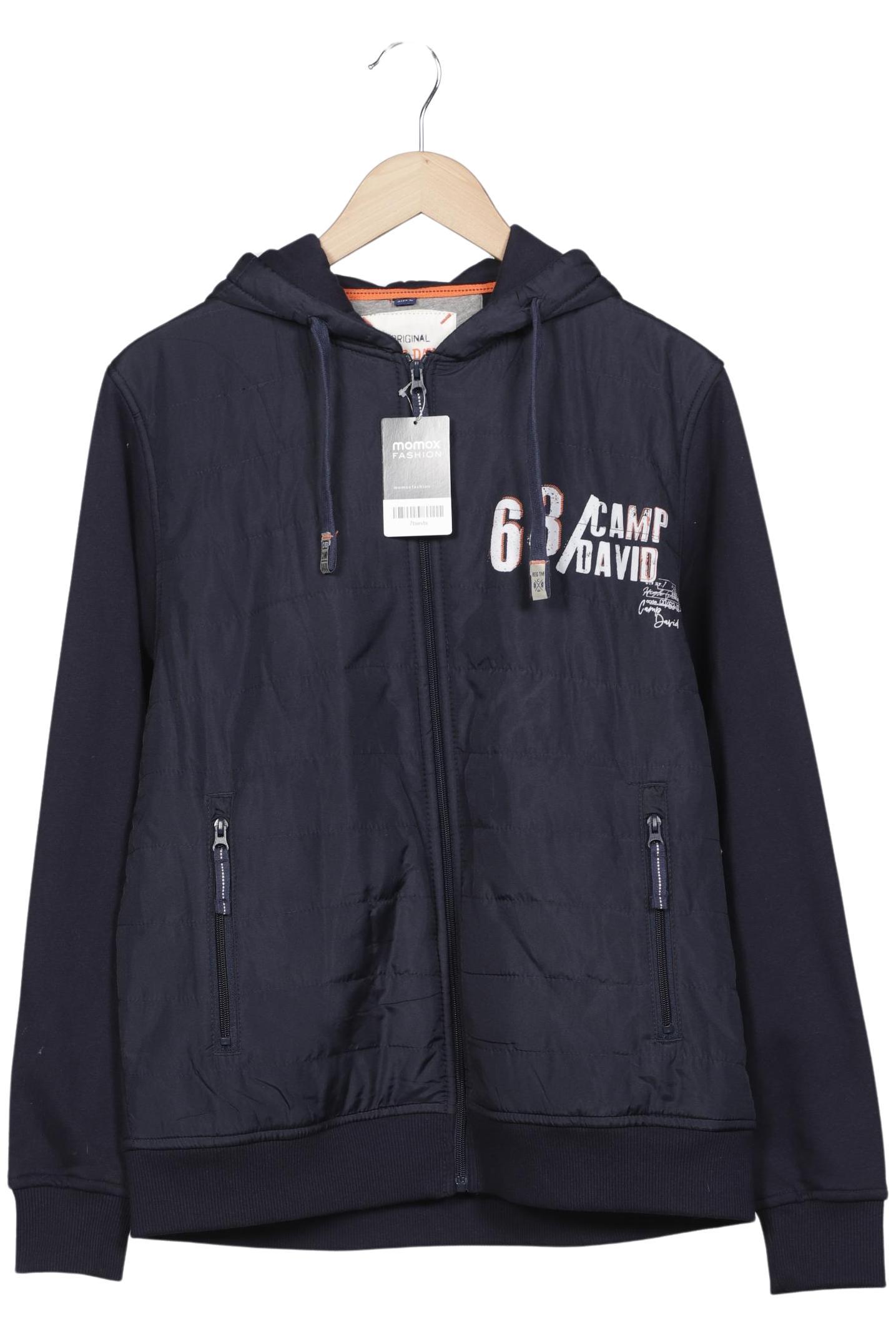

Camp David Herren Kapuzenpullover, marineblau, Gr. 52