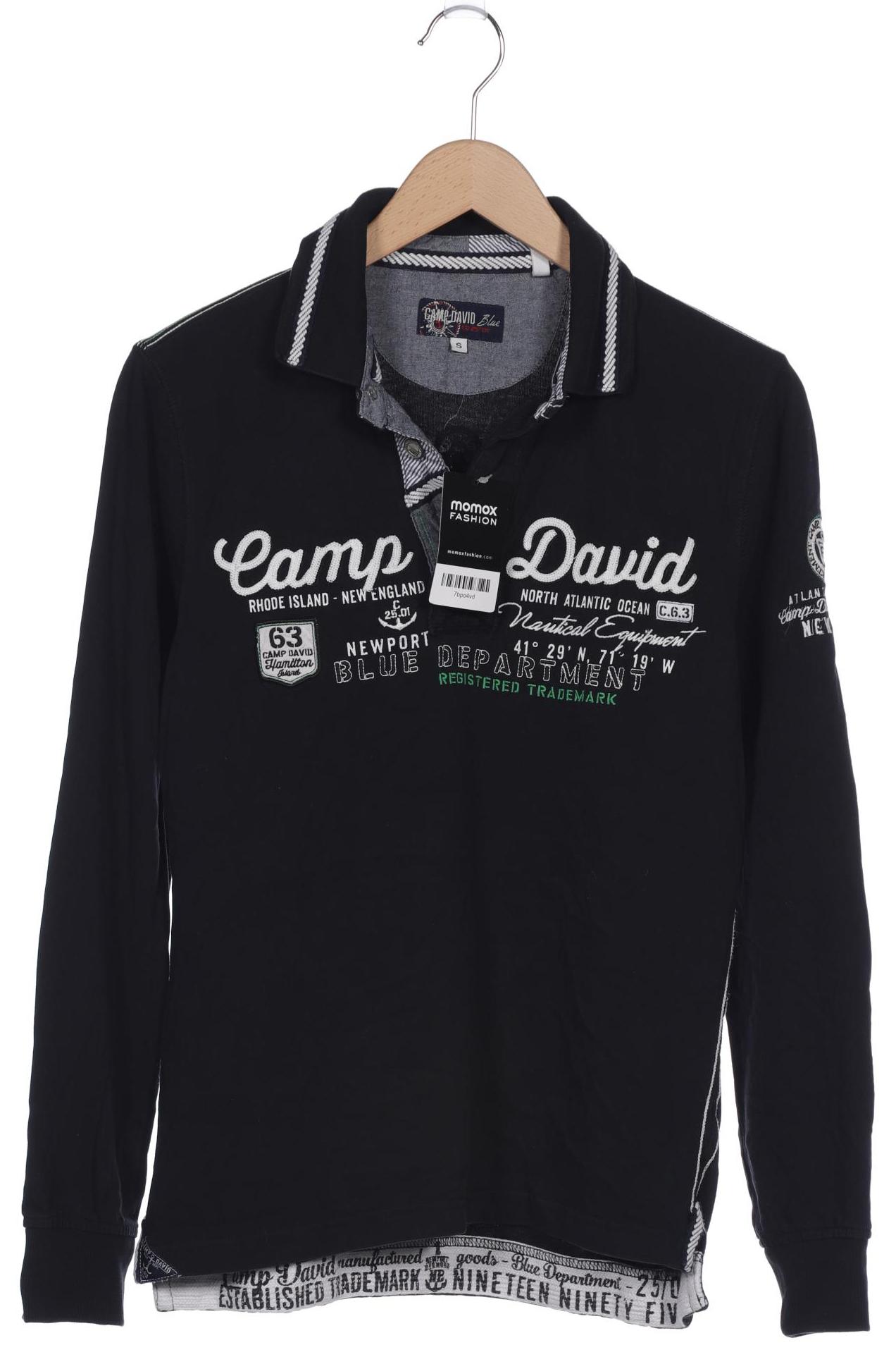 

Camp David Herren Poloshirt, schwarz
