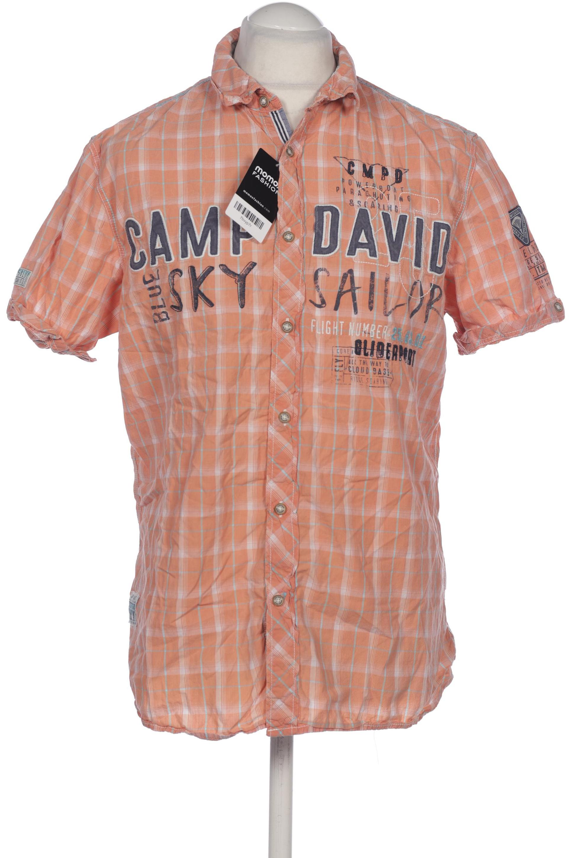 

Camp David Herren Hemd, orange, Gr. 52